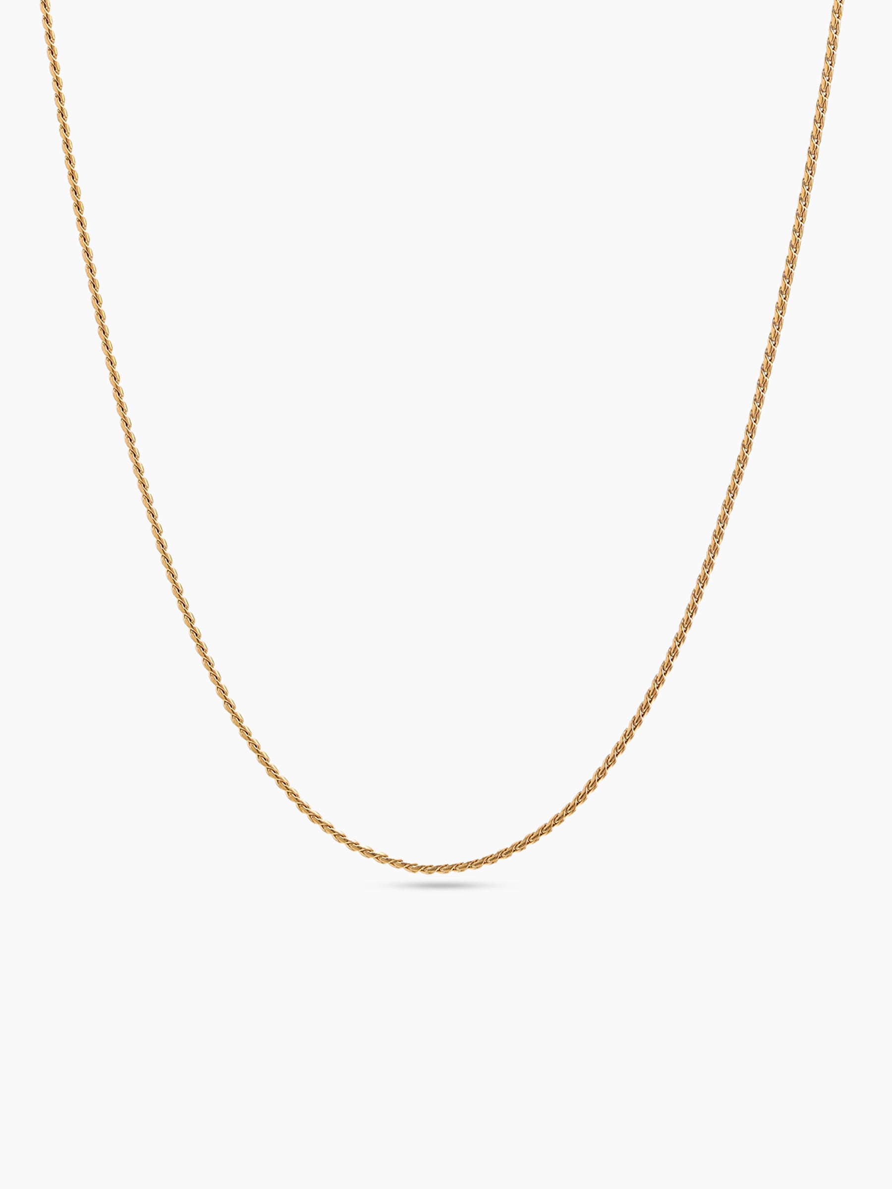 Nixie Twisted 18K Gold Plated Women's Chain
