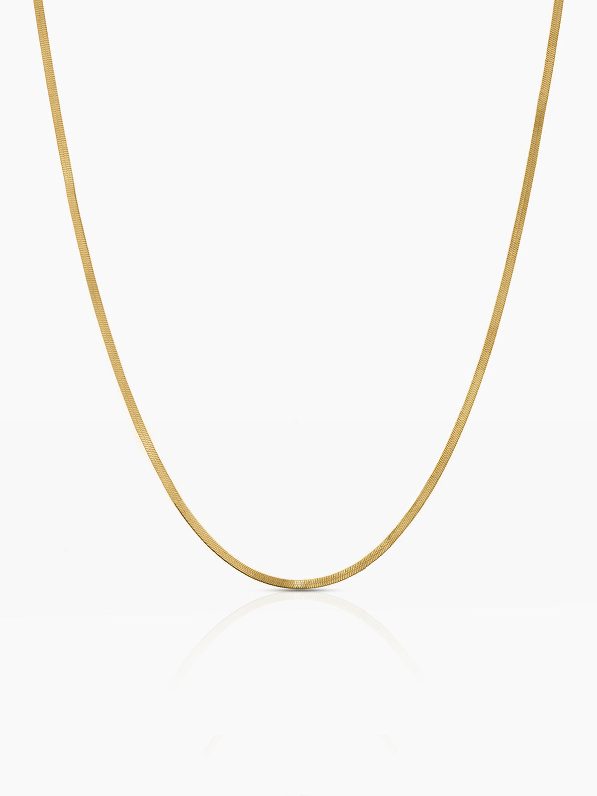Nyla Flat Snake Women's Chain - Swashaa