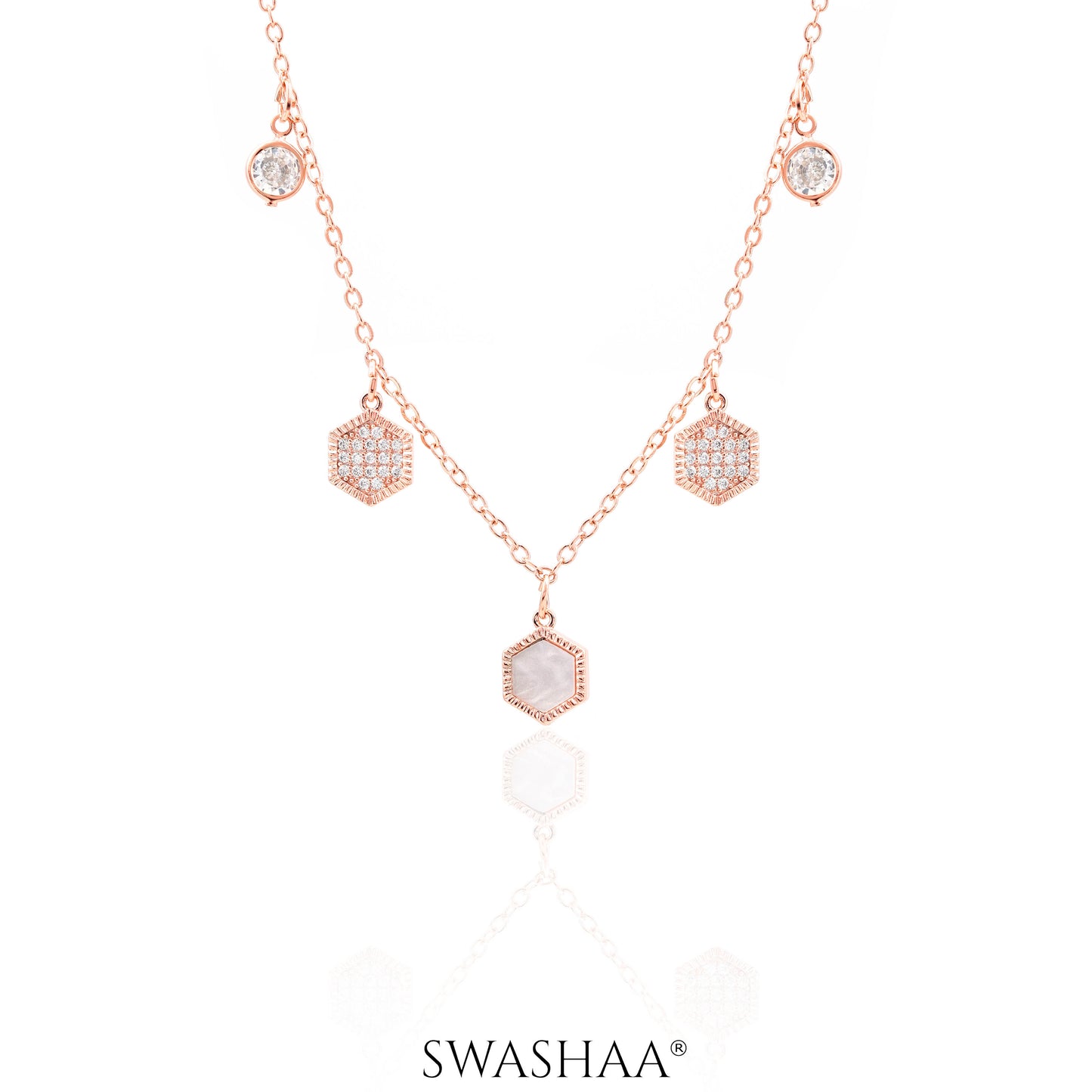 Oadira Rosegold Plated Choker