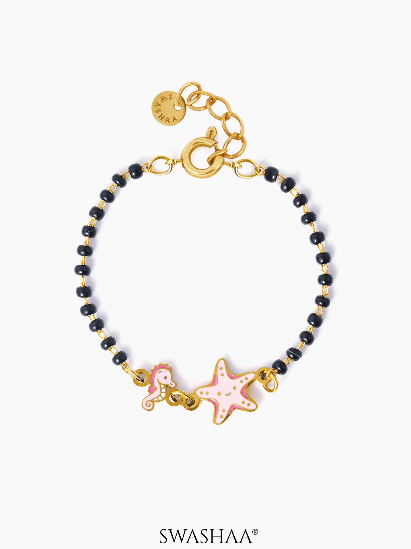 Ocean Dreams 18K Gold Plated Kid's Nazariya Bracelet