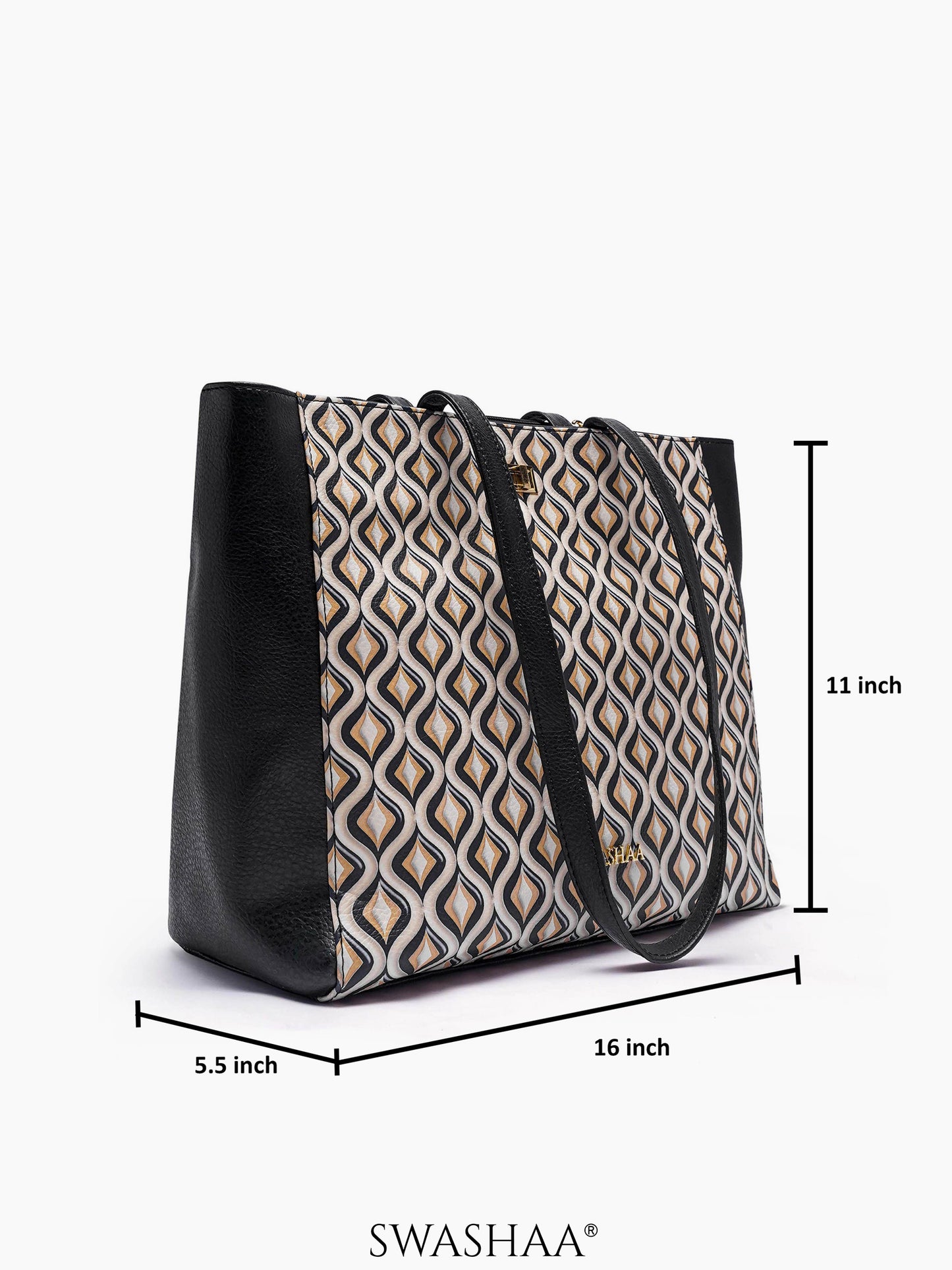 Opal Leather Tote Bag