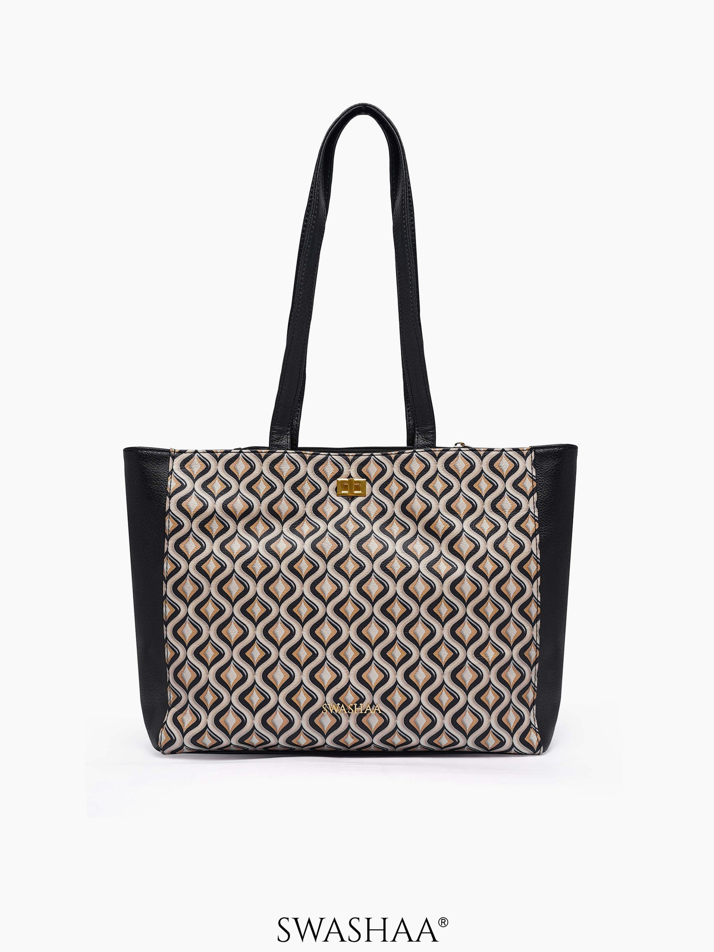 Opal Leather Tote Bag