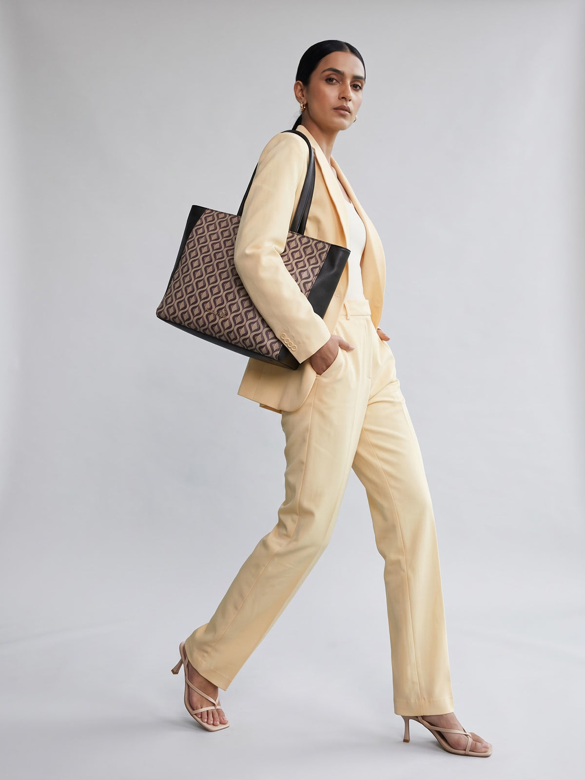 Opal Leather Tote Bag