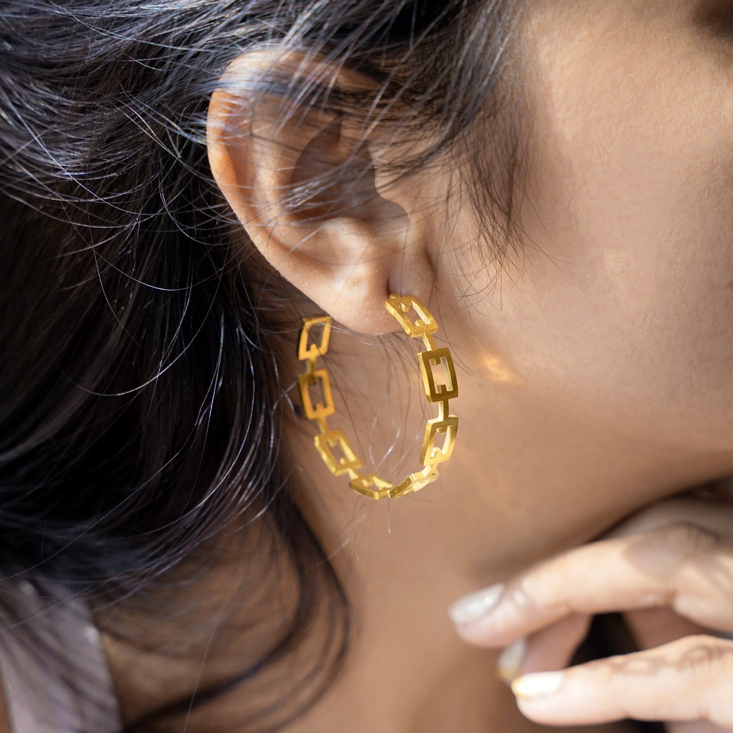 Ophelia 18K Gold Plated Earrings