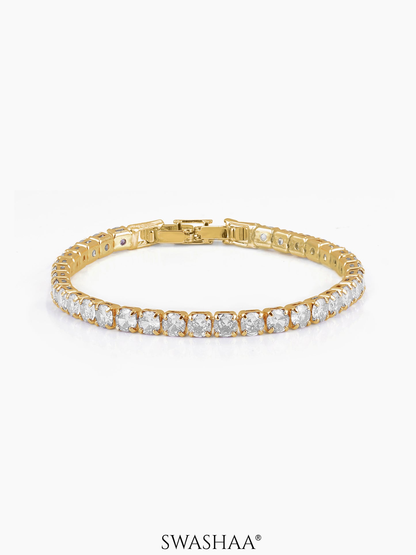 Orion Diamond Charms White 18K Gold Plated Loose Bracelet