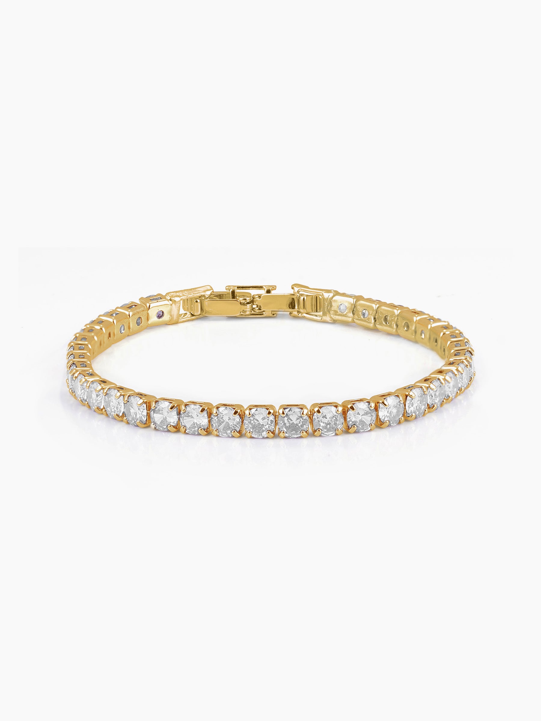 Orion Diamond Charms White 18K Gold Plated Loose Bracelet