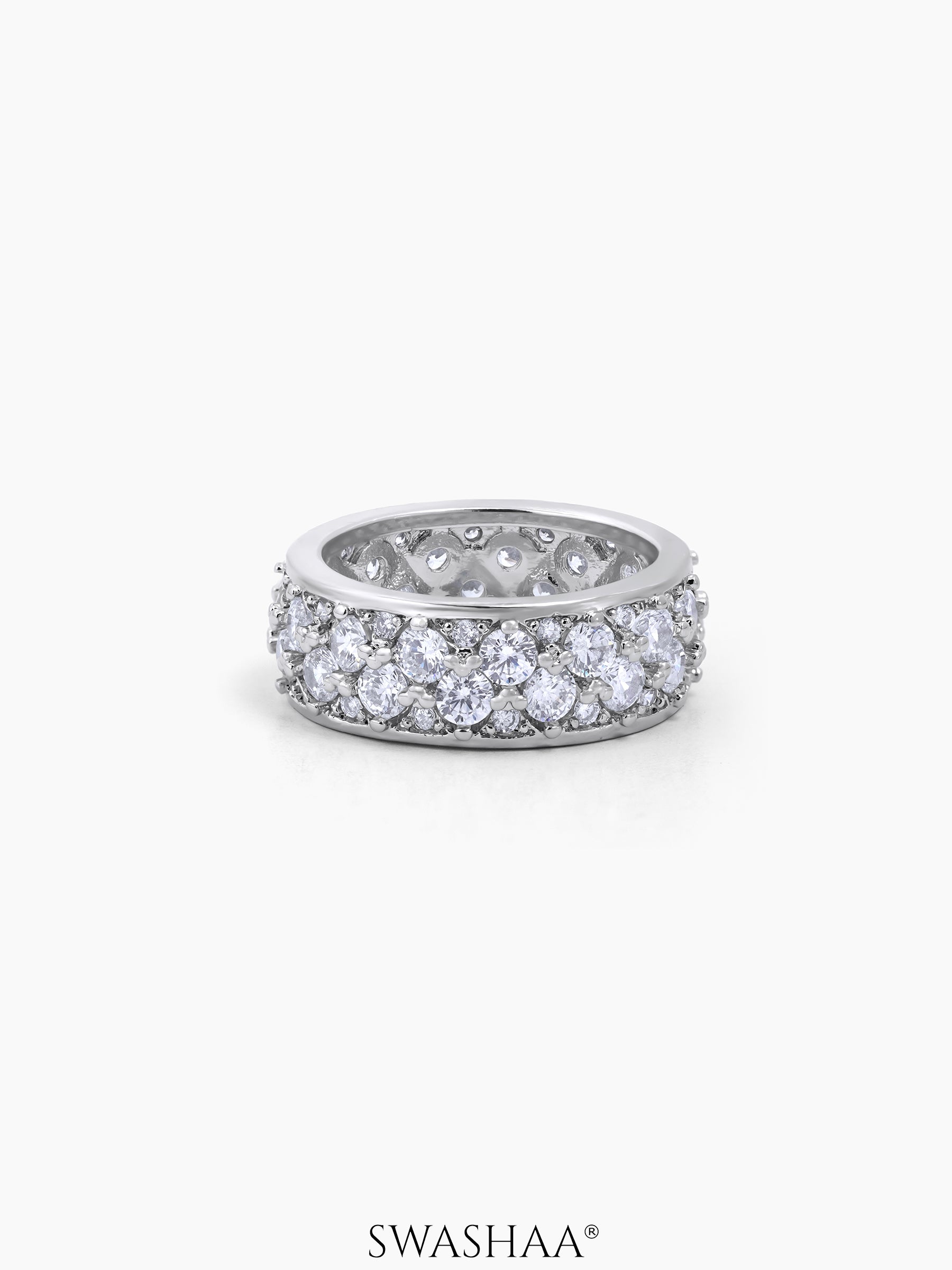 Orix Solitaire Band Men's Ring