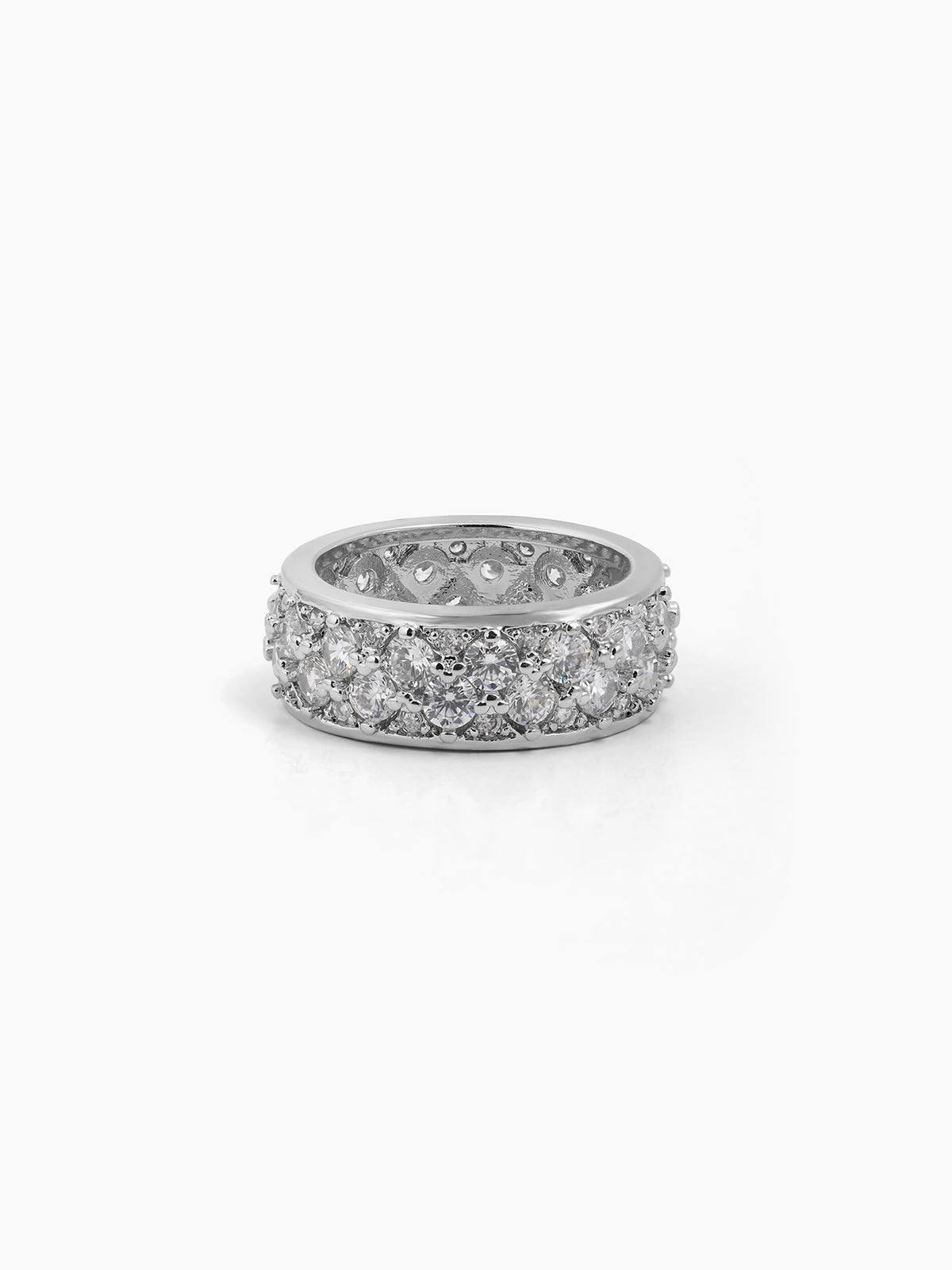 Orix Solitaire Band Men's Ring - Swashaa