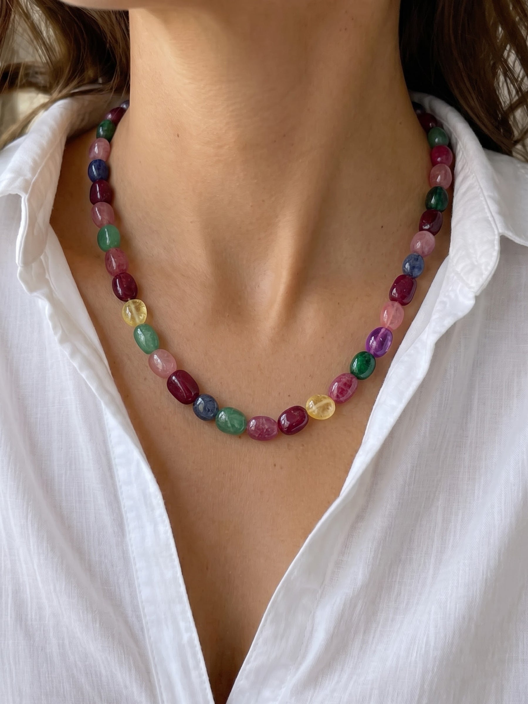 Orla Multicolor Women’s Beaded Necklace