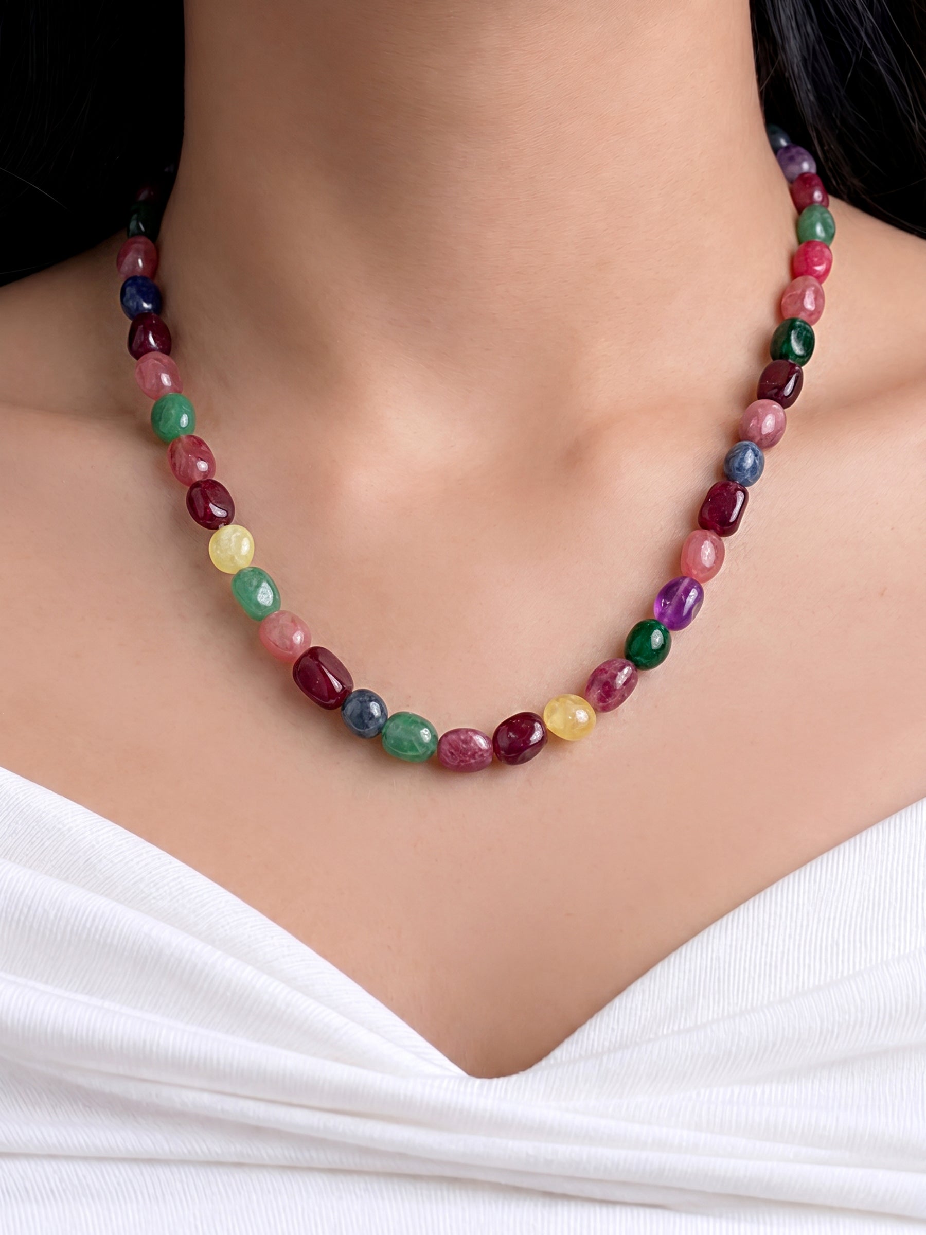 Orla Multicolor Women’s Beaded Necklace