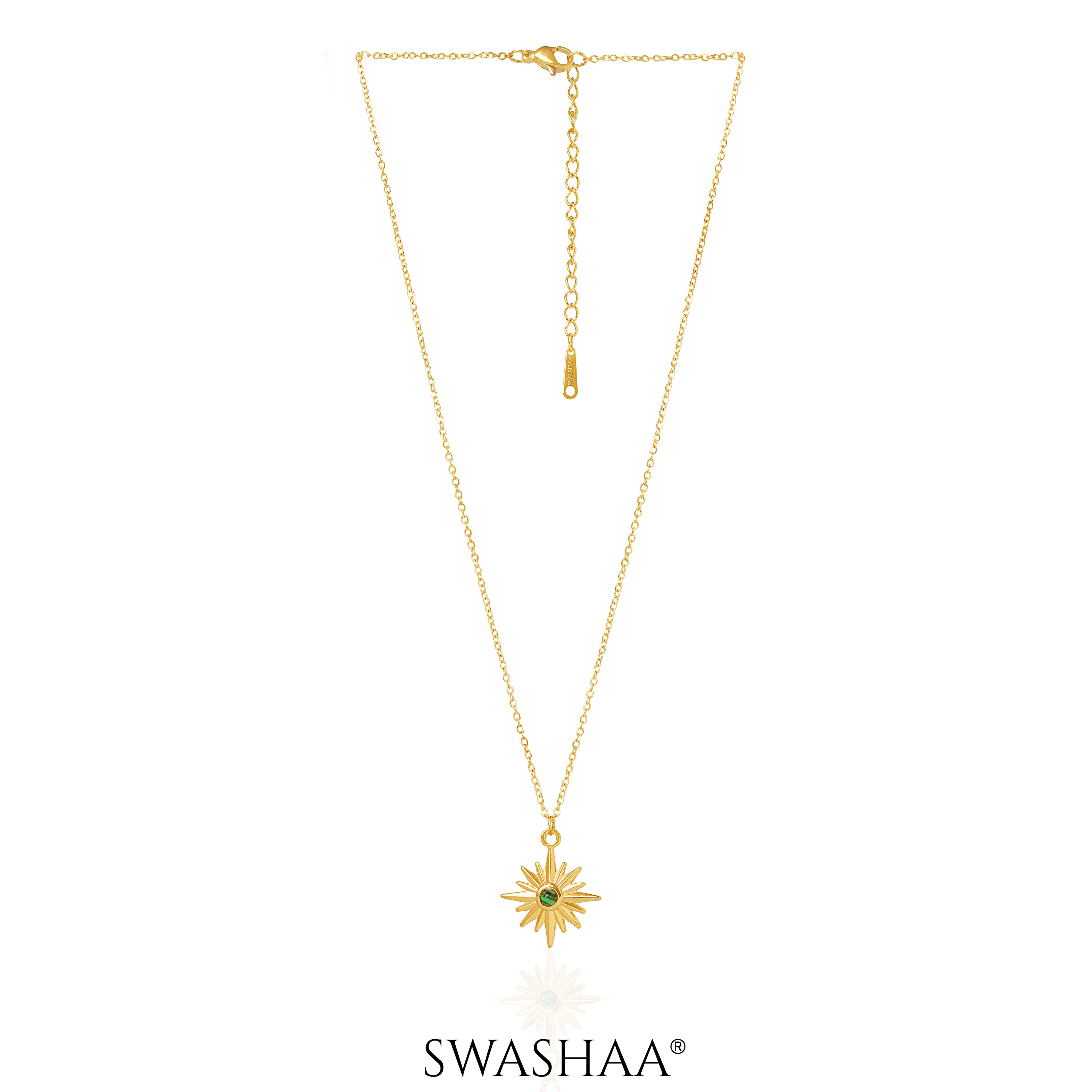 Parila 18K Gold Plated Necklace - Swashaa