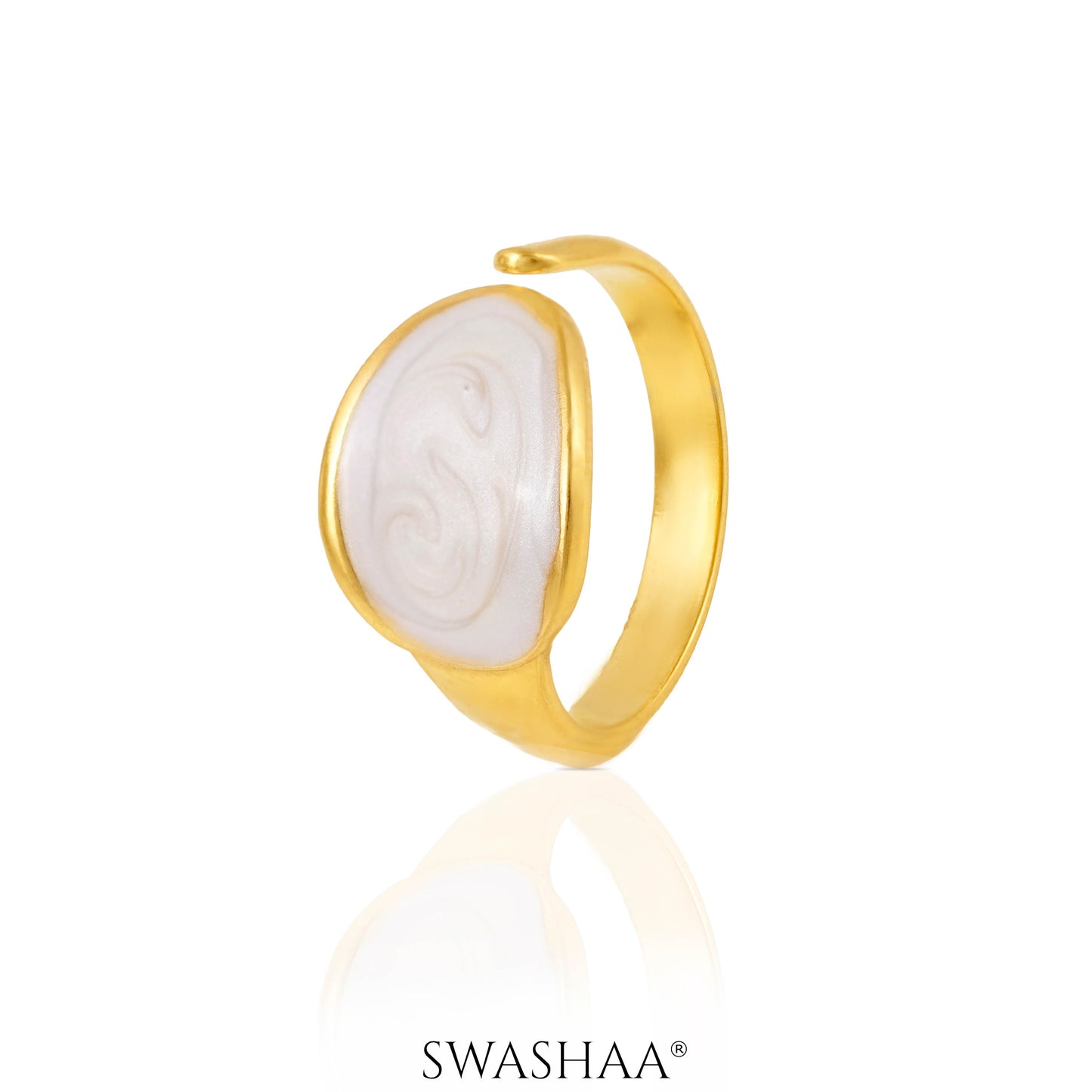 Pashto 18K Gold Plated Ring
