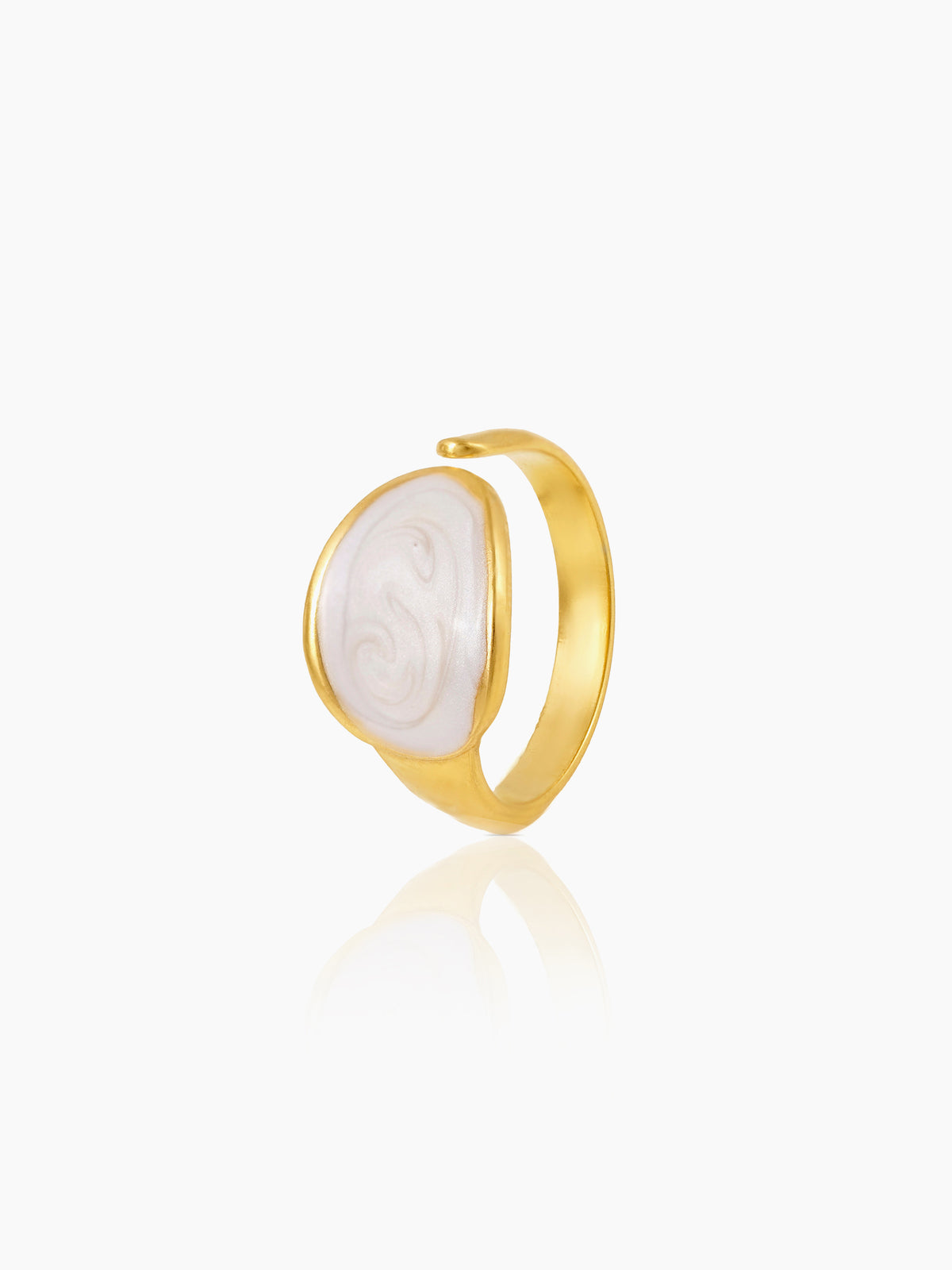 Pashto 18K Gold Plated Ring
