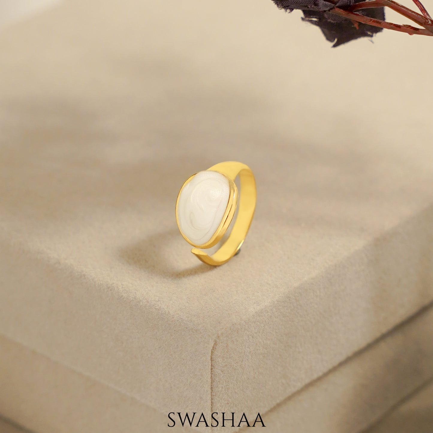 Pashto 18K Gold Plated Ring