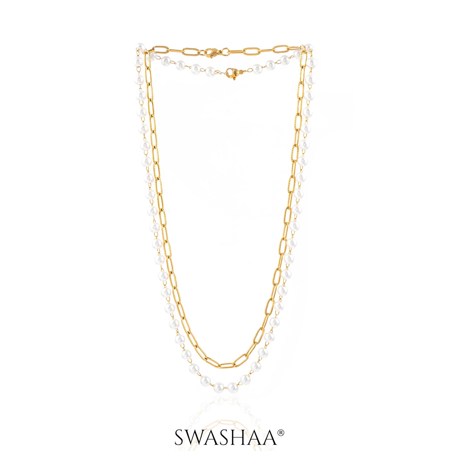 Peach 18K Gold Plated Stacking Set