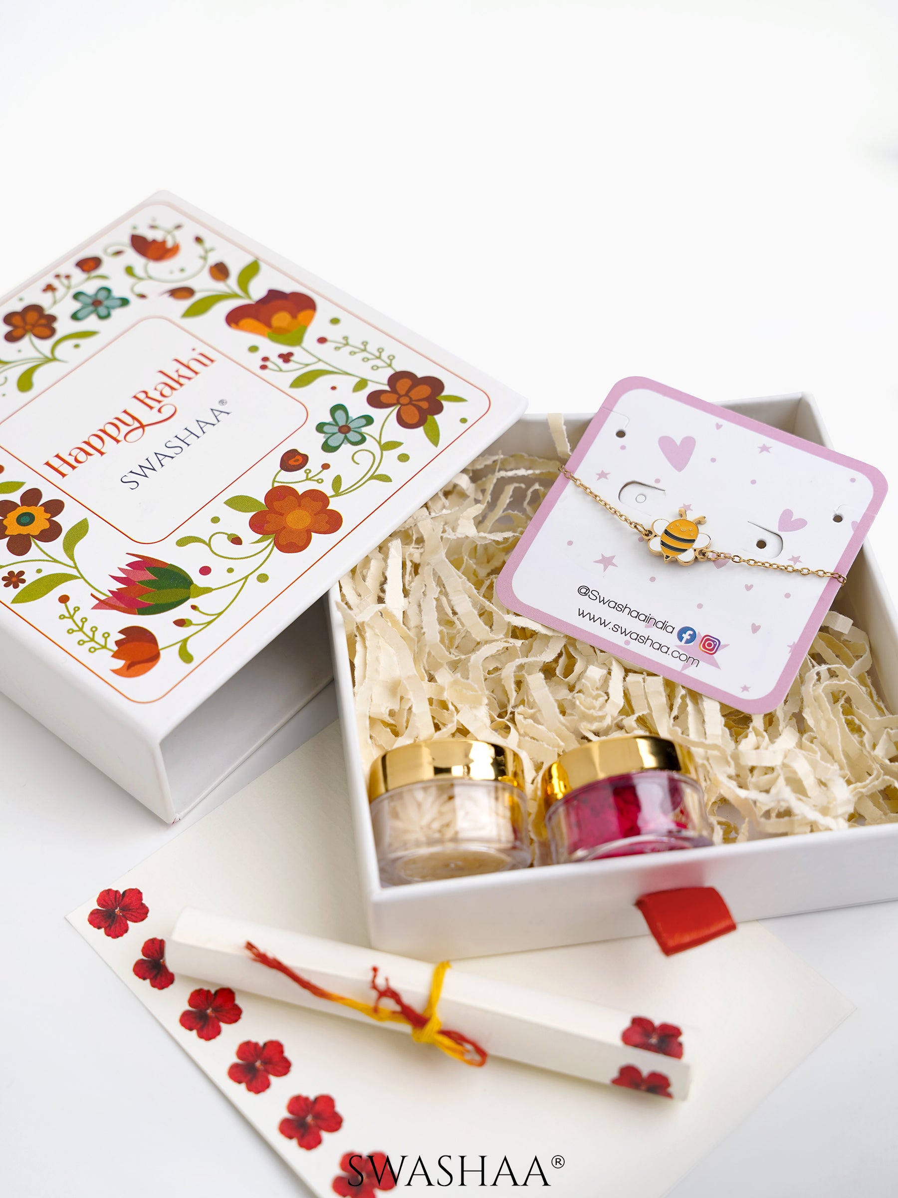 Peeka Bee Butterfly Kid's Rakhi