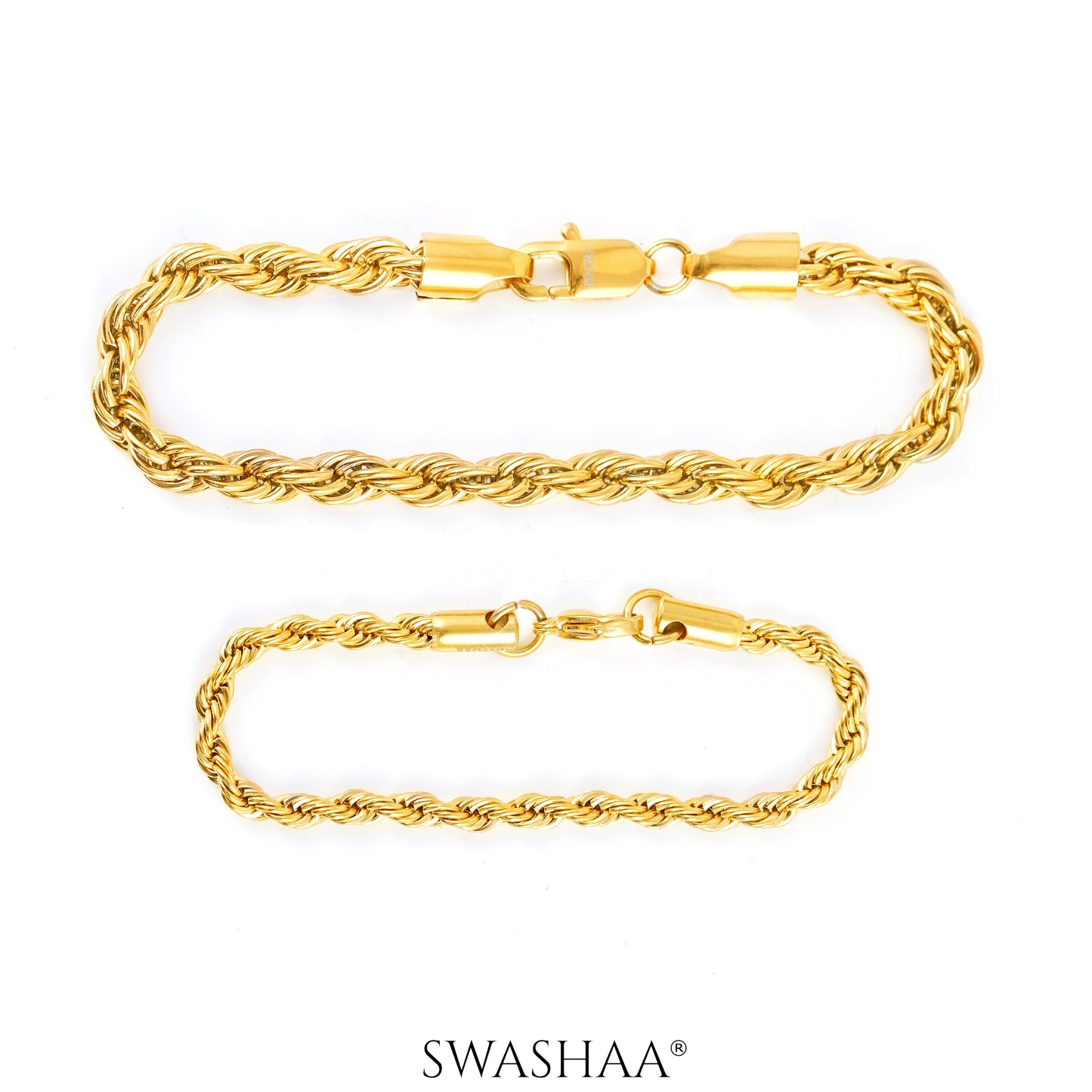 Rogan 18K Gold Plated Men's Bracelet