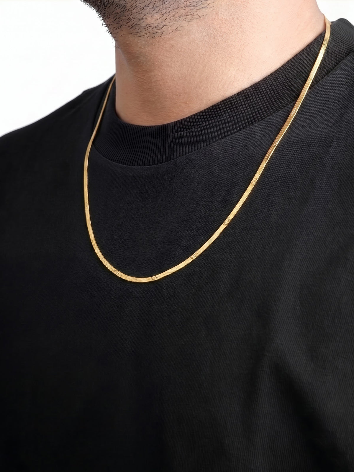 Ravel 18K Gold Plated Women's Snake Chain