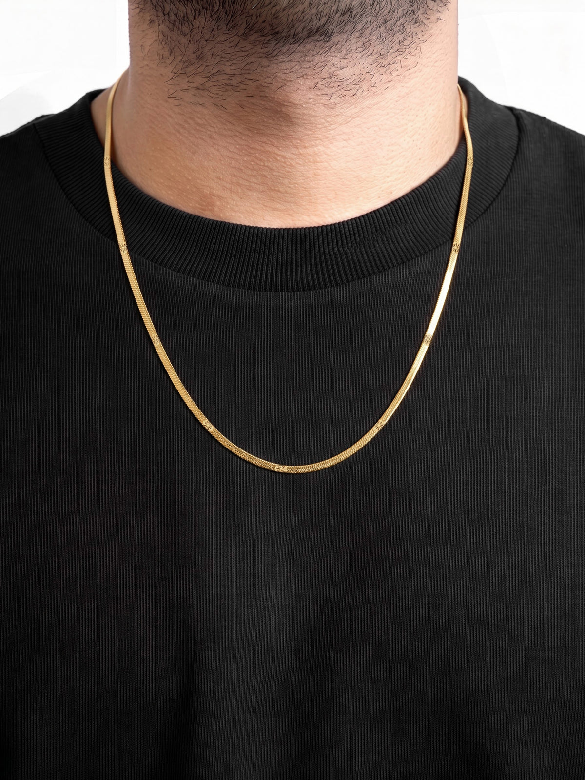 Ravel 18K Gold Plated Women's Snake Chain