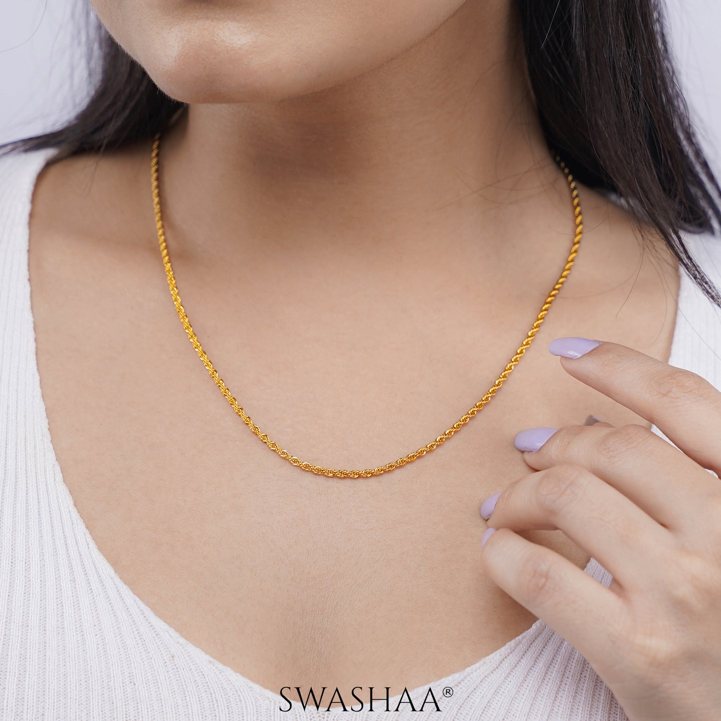 Rogan 18K Gold Plated Women's Chain