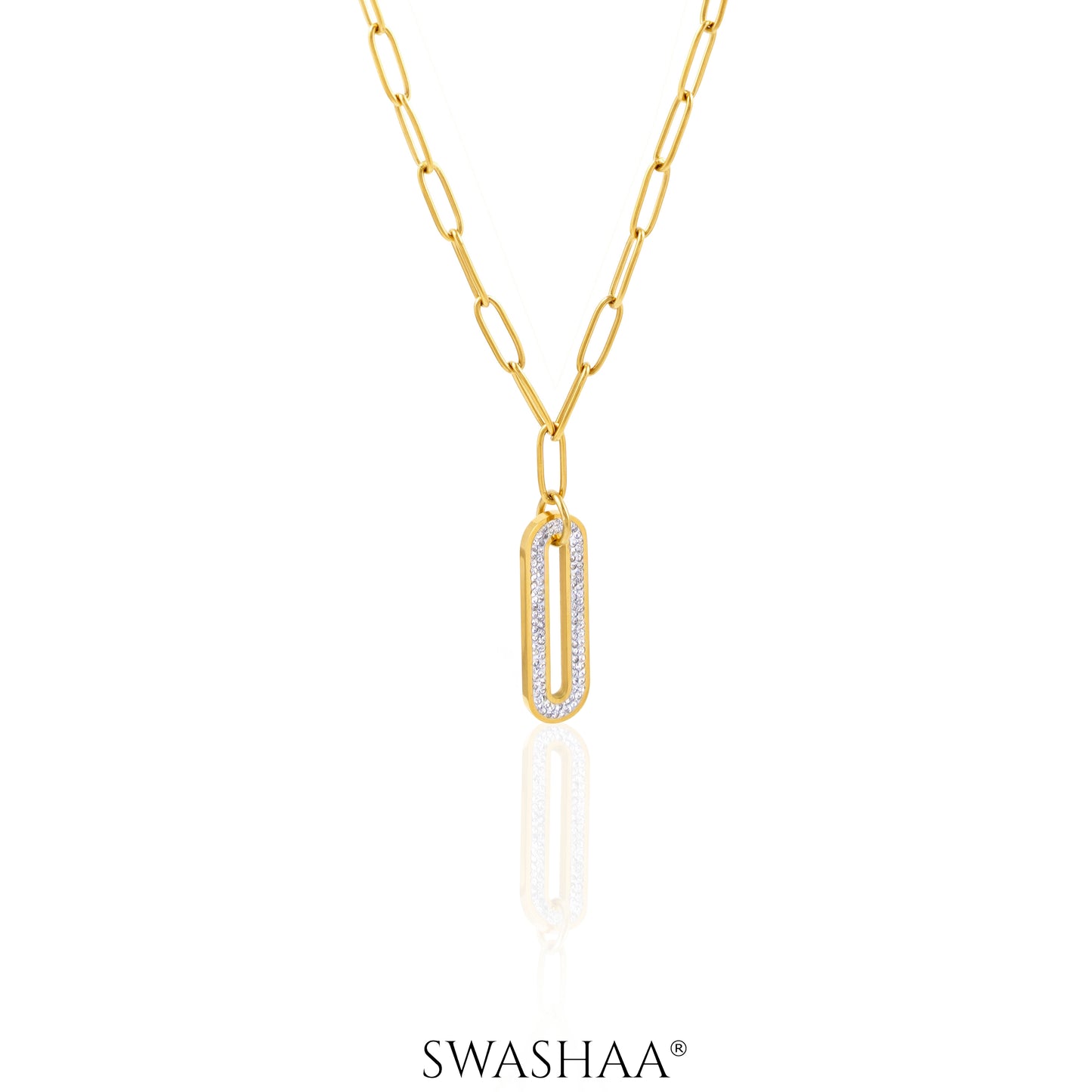 Roha Link 18K Gold Plated Necklace