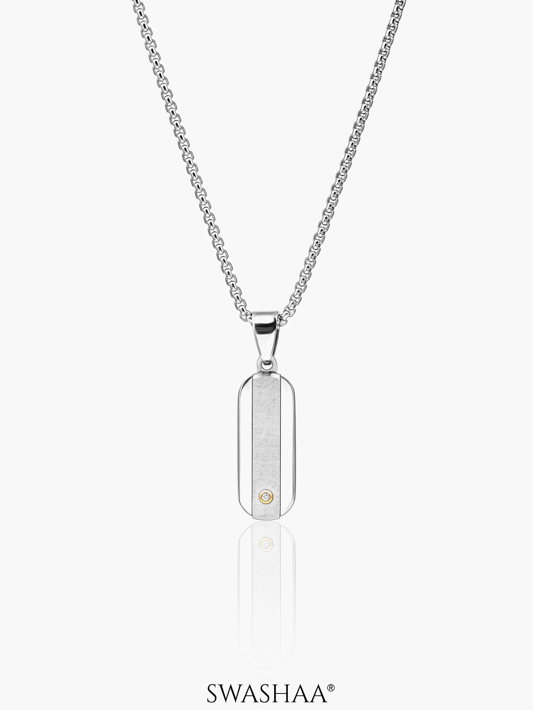 Ronin Core Capsule Silver Men's Chain Pendant