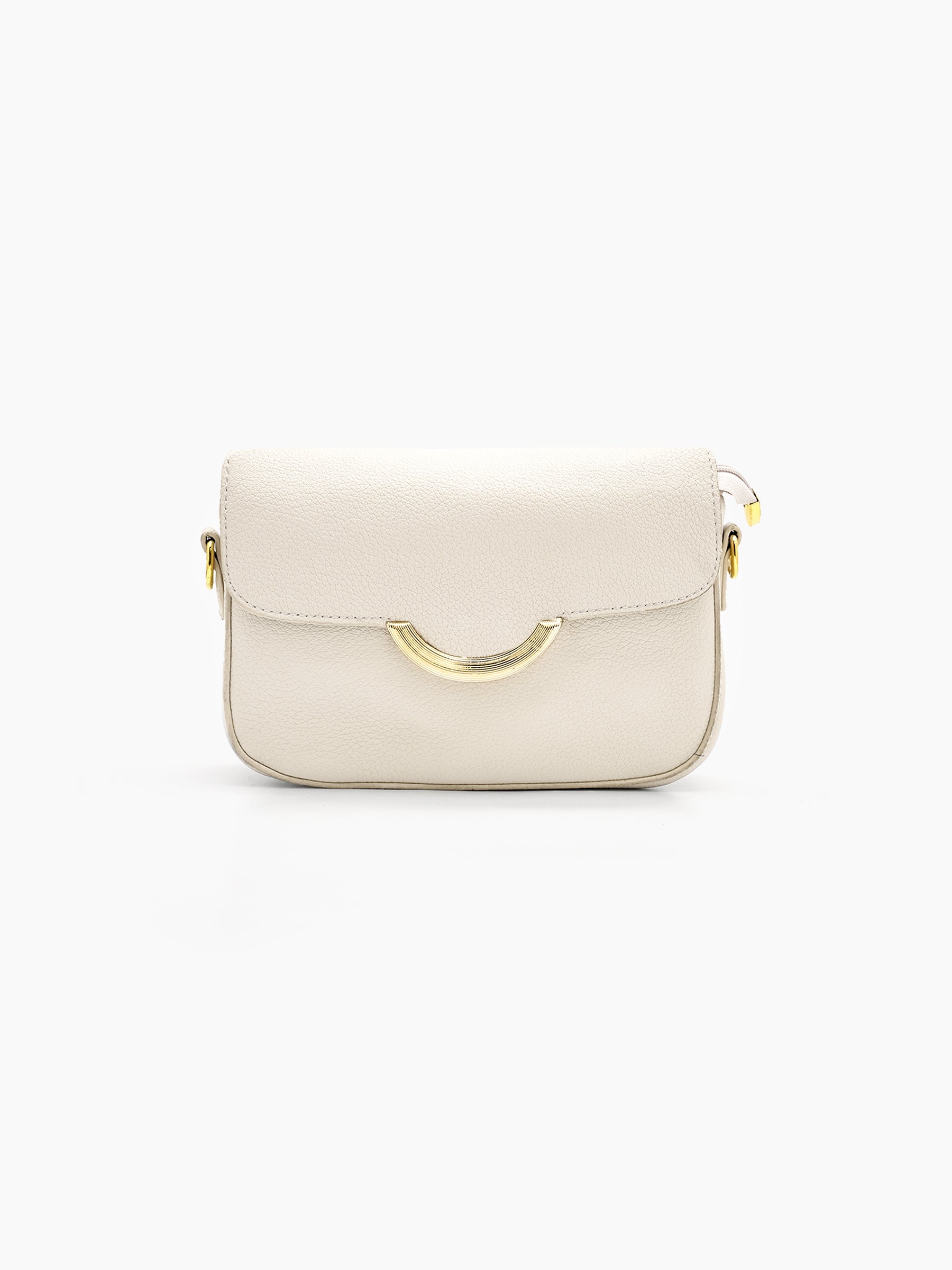 Rovena Off White Luxe Sling Bag - Swashaa