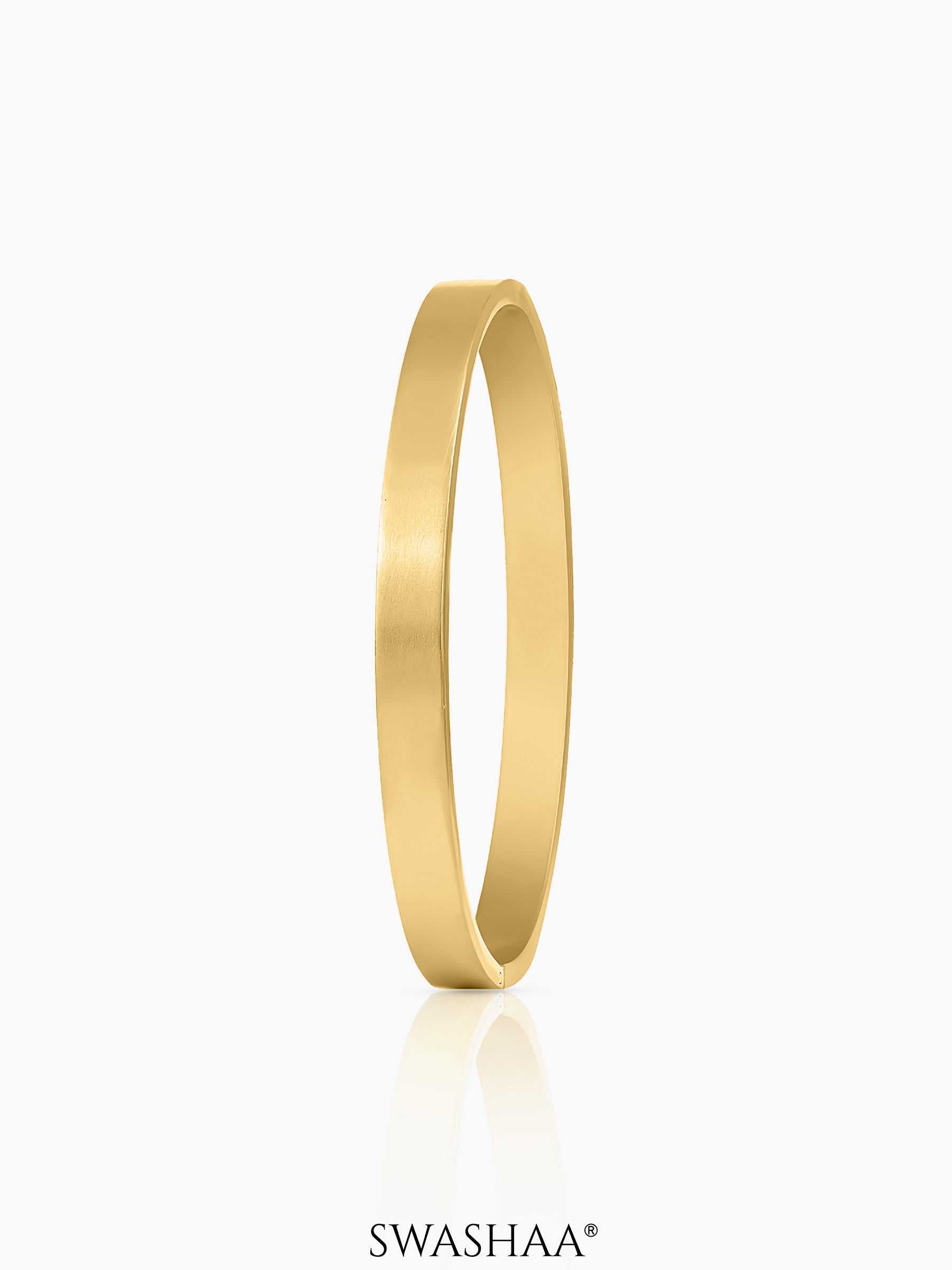 Ryder Matte 18K Gold Plated Bracelet