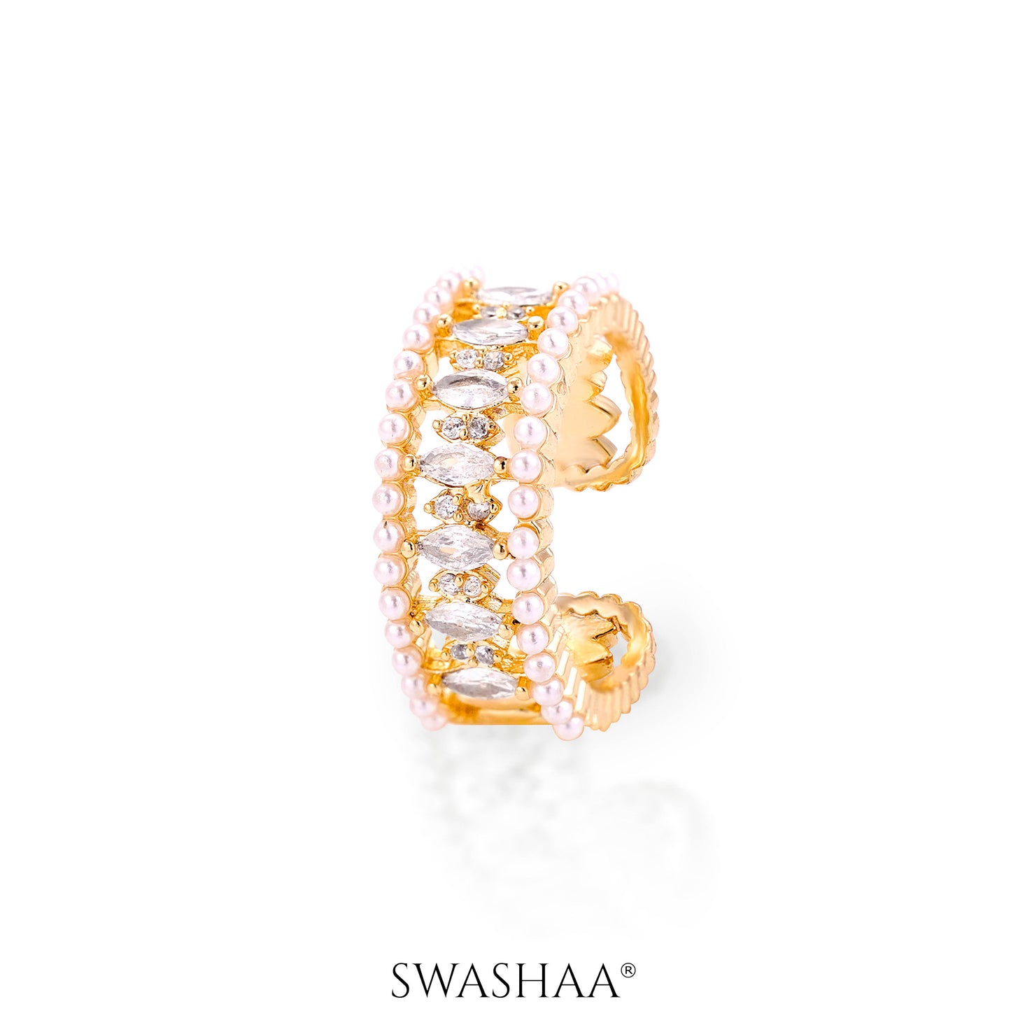 Serenity 14K Gold Plated Ring