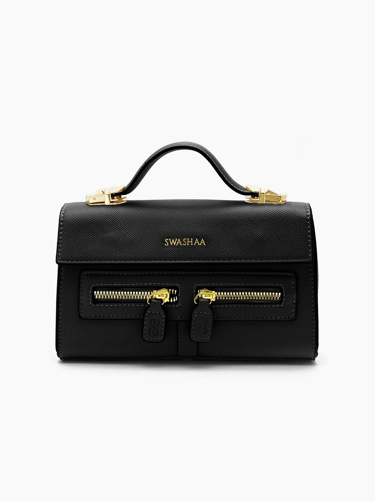 Saanvi Black Women's Leather Sling Bag