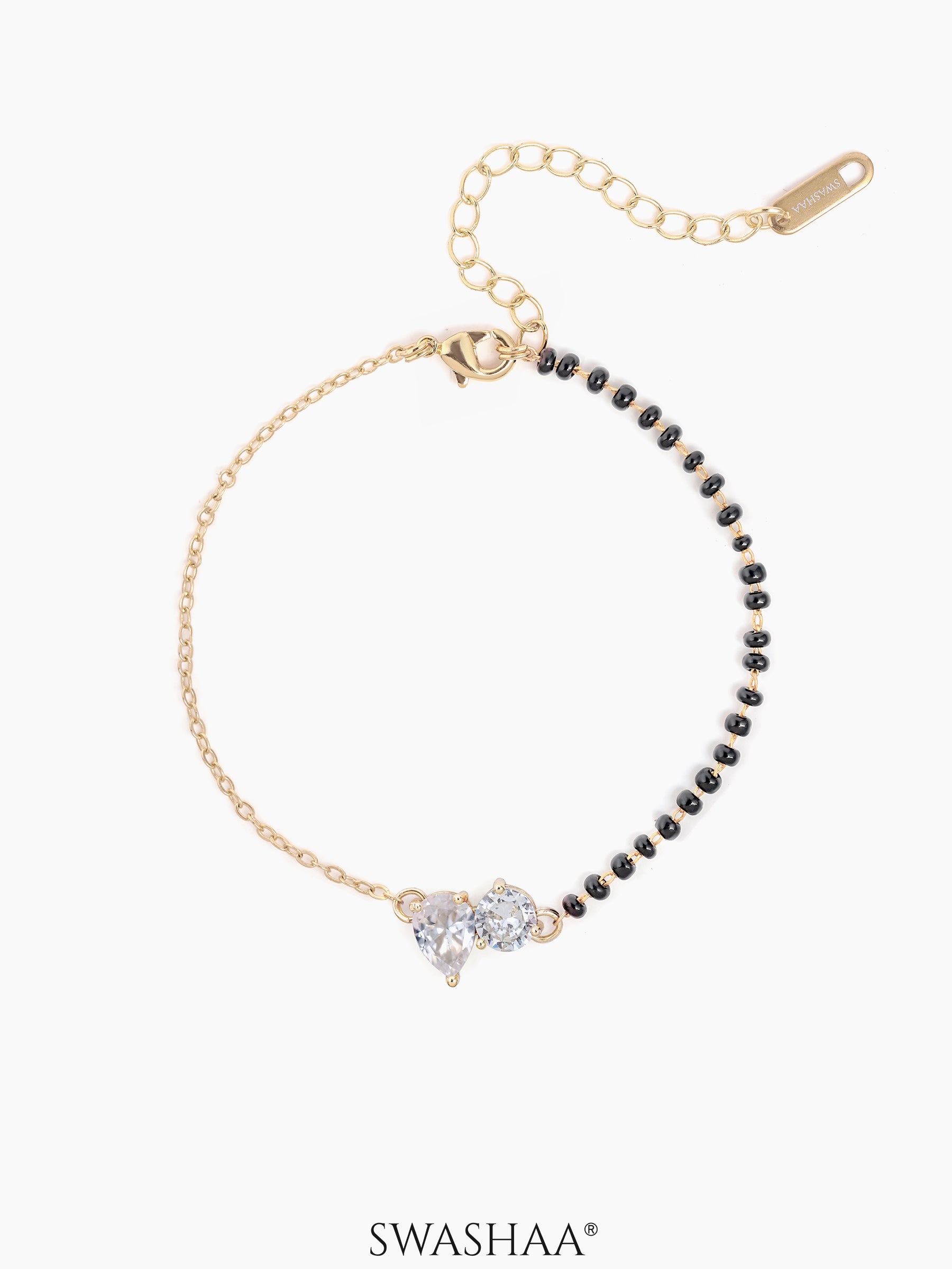 Saanvi Solitaire Mangalsutra Bracelet