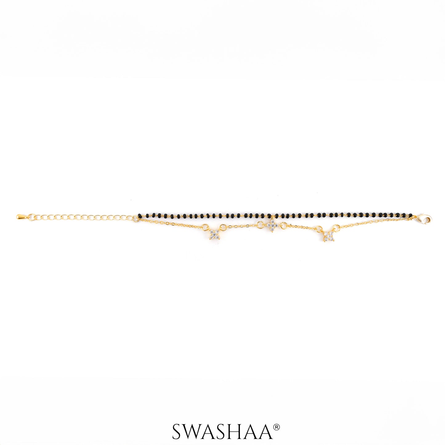 Saira 14K Gold Plated Mangalsutra Bracelet