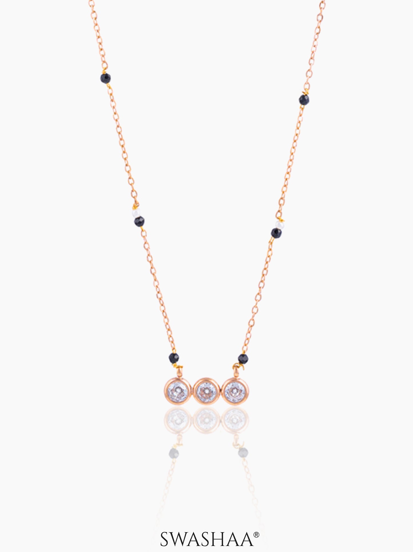 Sarka Rosegold Plated Mangalsutra