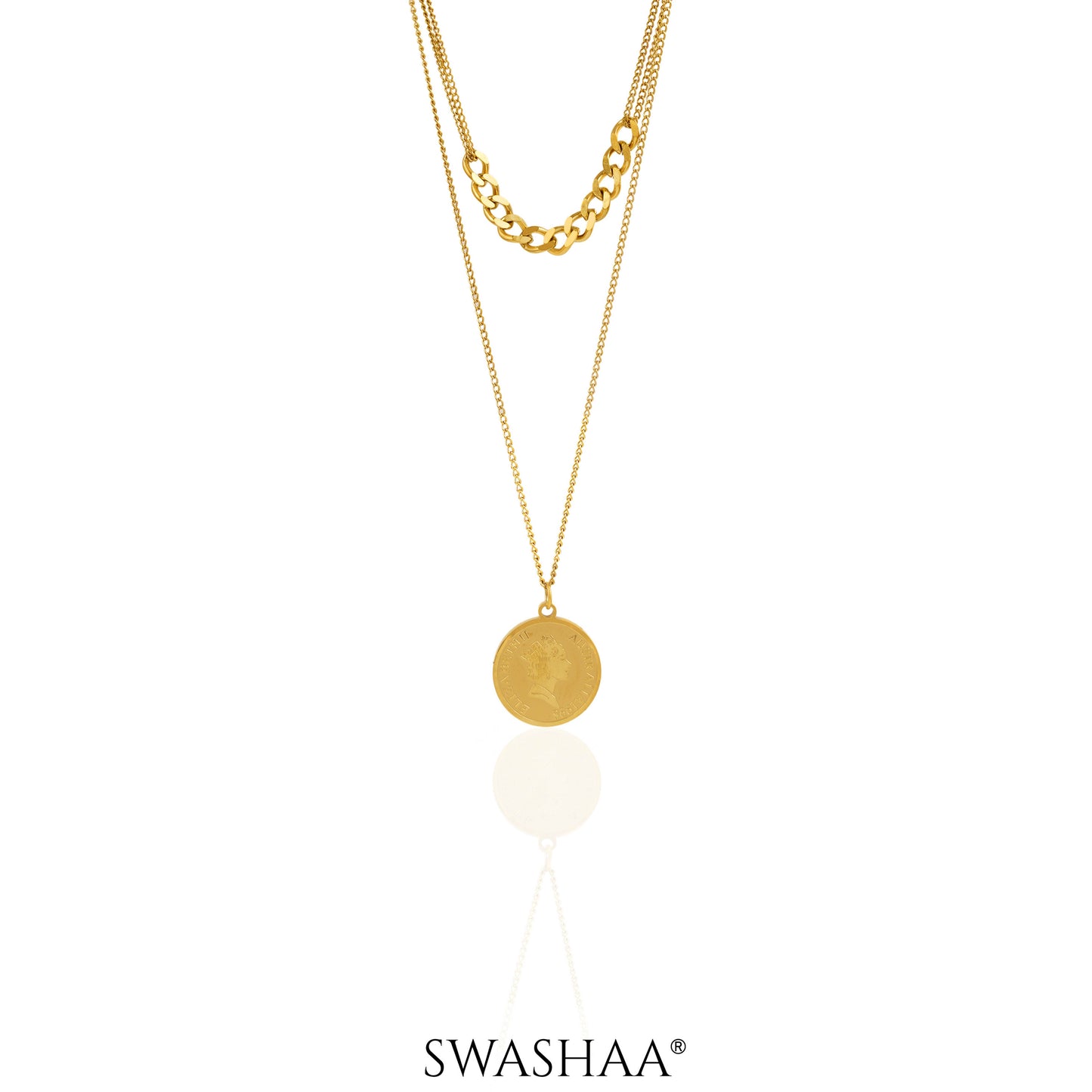 Shina Queen 18K Gold Plated Necklace