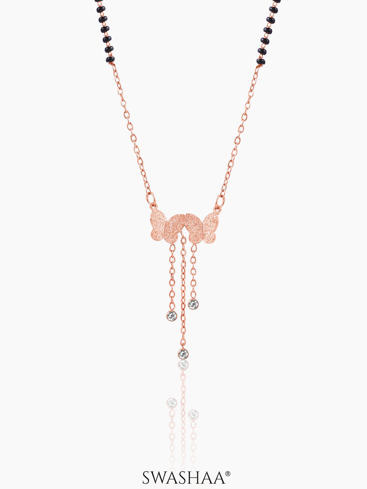 Shreya Rosegold Plated Mangalsutra