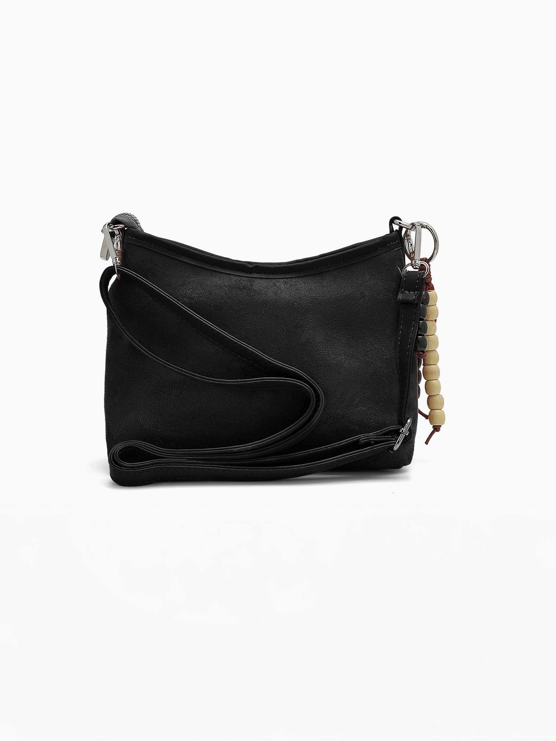 Sienna Black Sling Bag - Swashaa