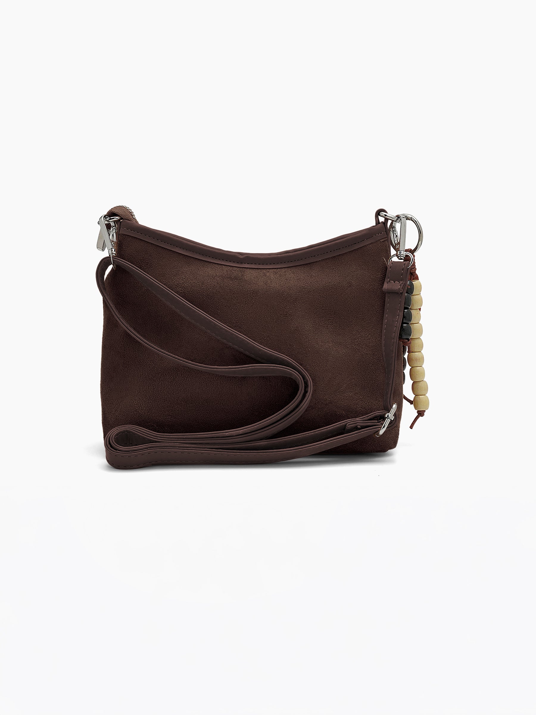 Sienna Brown Sling Bag - Swashaa