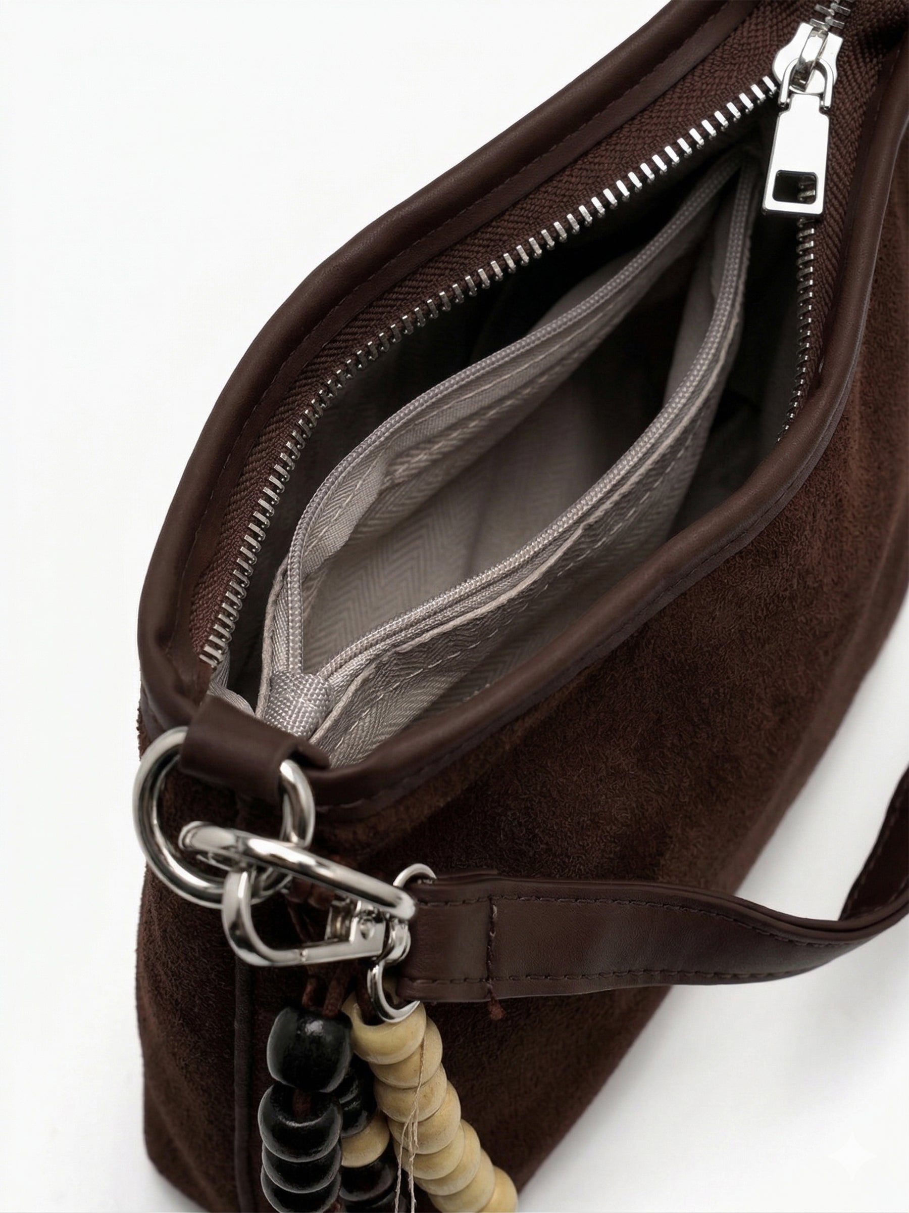 Sienna Brown Sling Bag - Swashaa