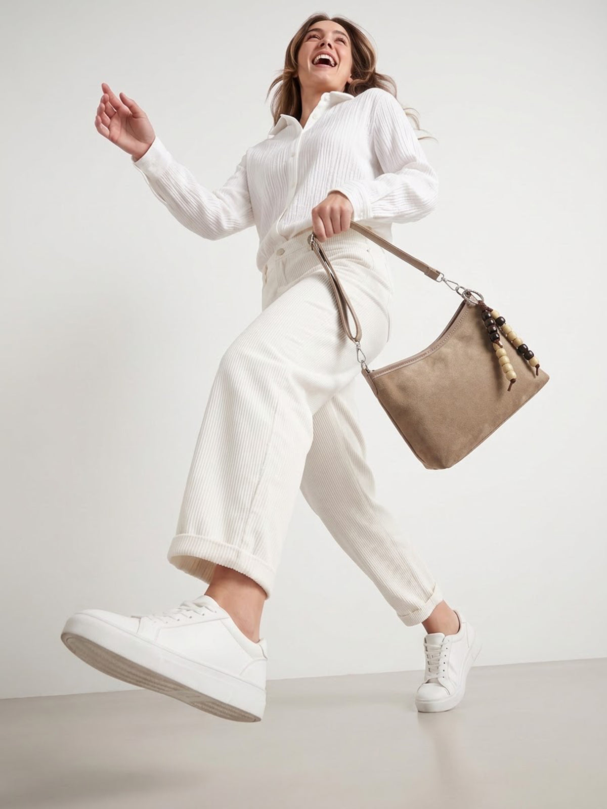 Sienna Sand Sling Bag - Swashaa
