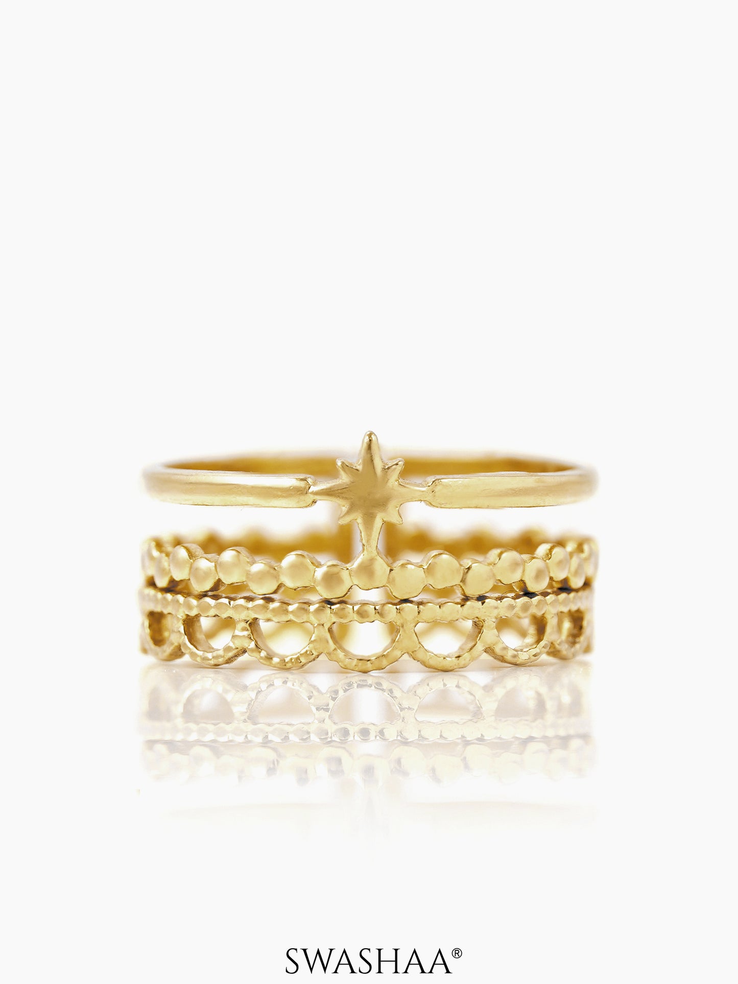 Silas 18K Gold Plated Ring