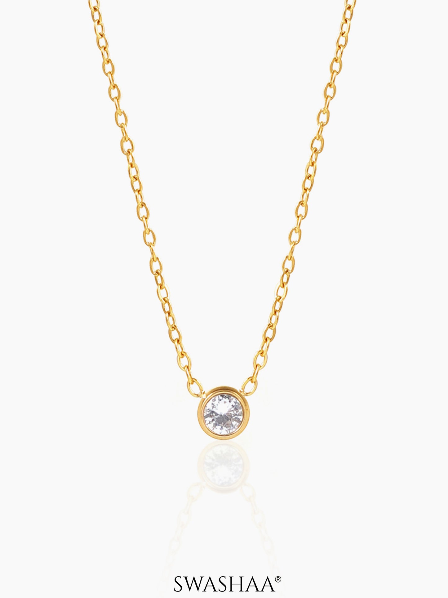 Sitara Solitaire Necklace