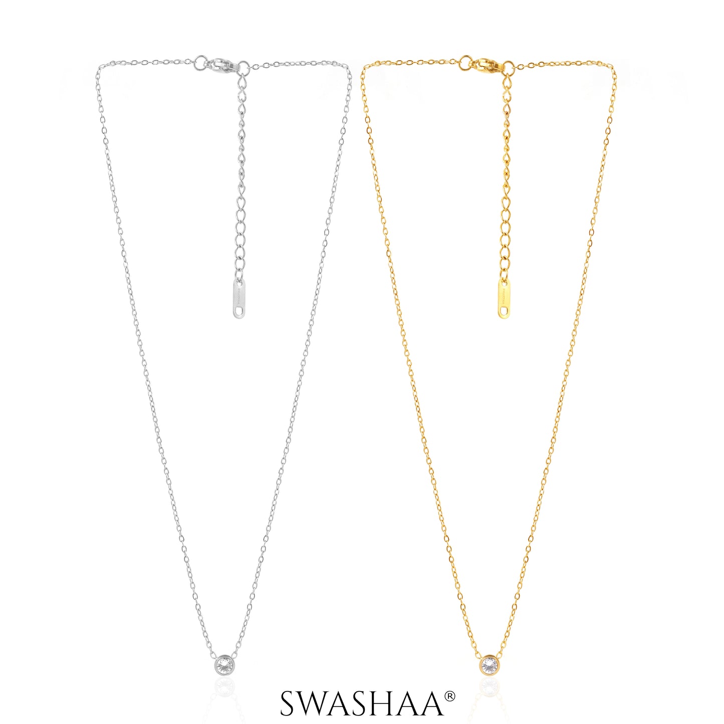 Sitara Solitaire Necklace