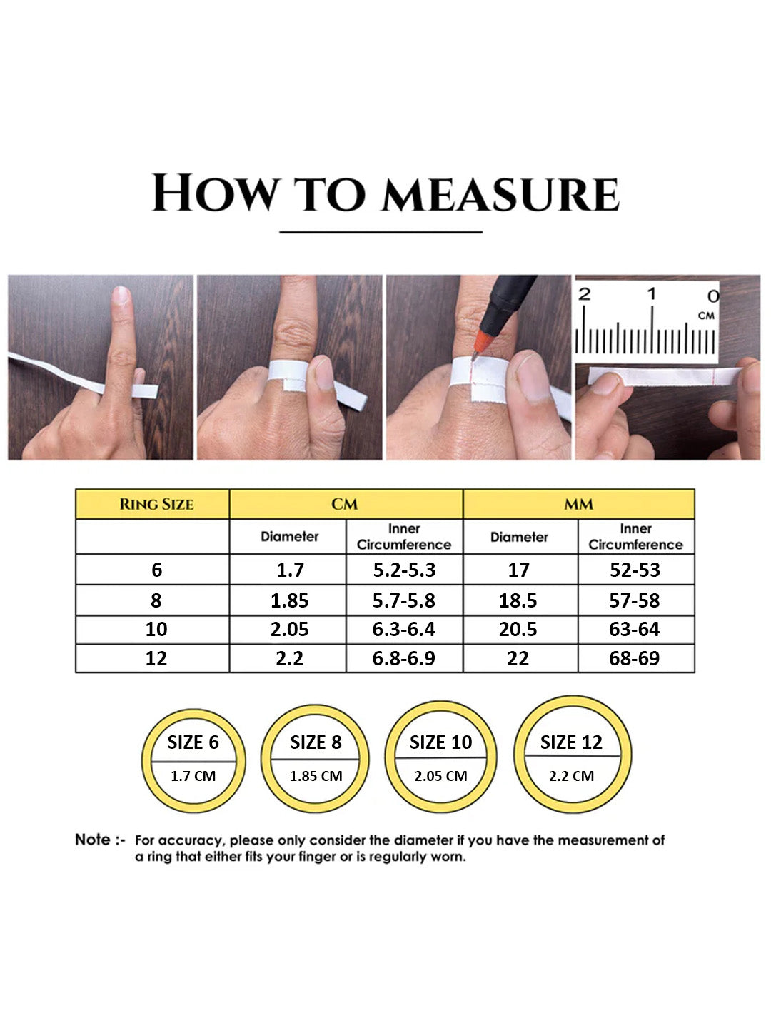 How To Measure Ring