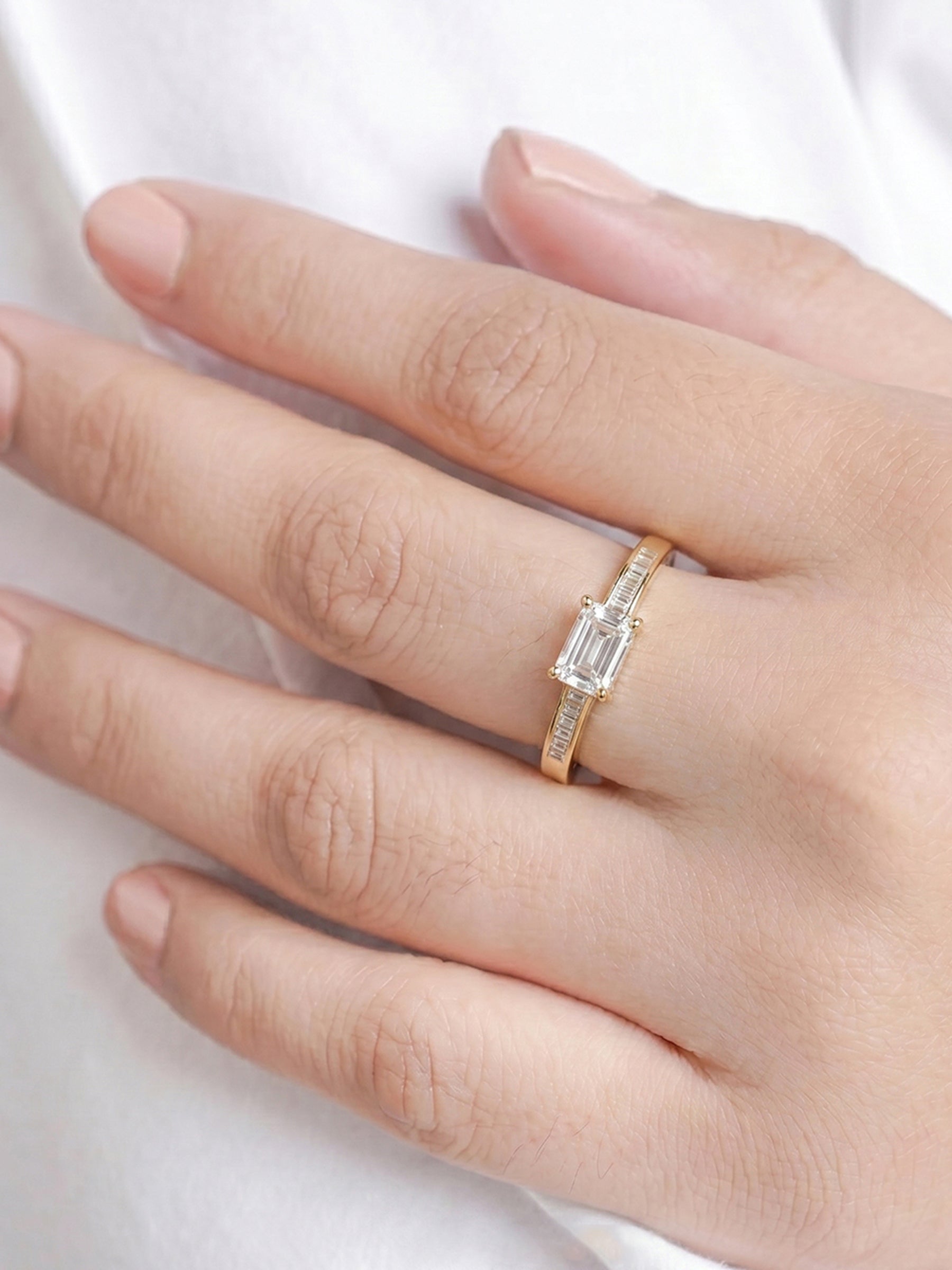 Sorielle Solitaire 18K Gold Plated Women's Ring - Swashaa