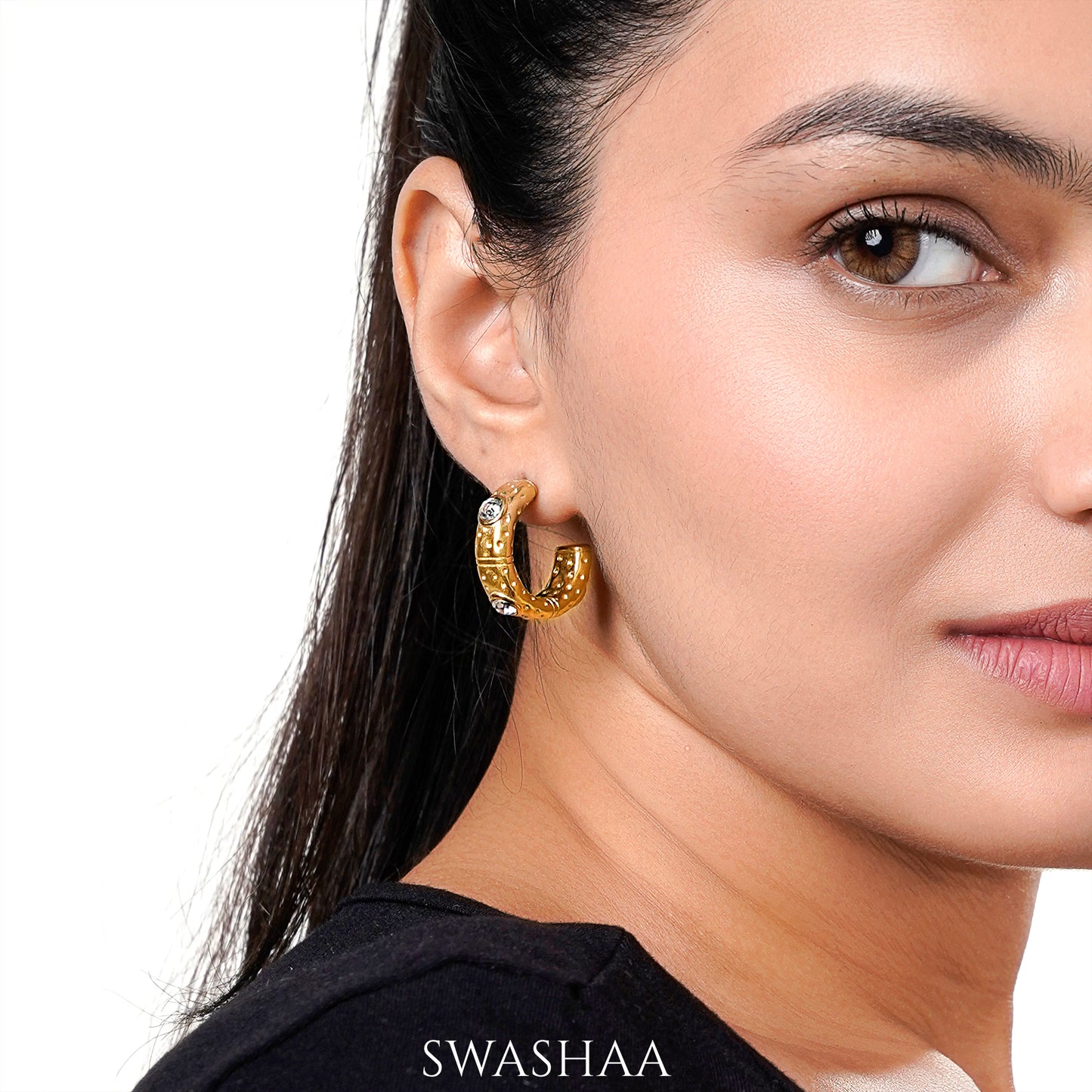 Spark 18K Gold Plated Earrings