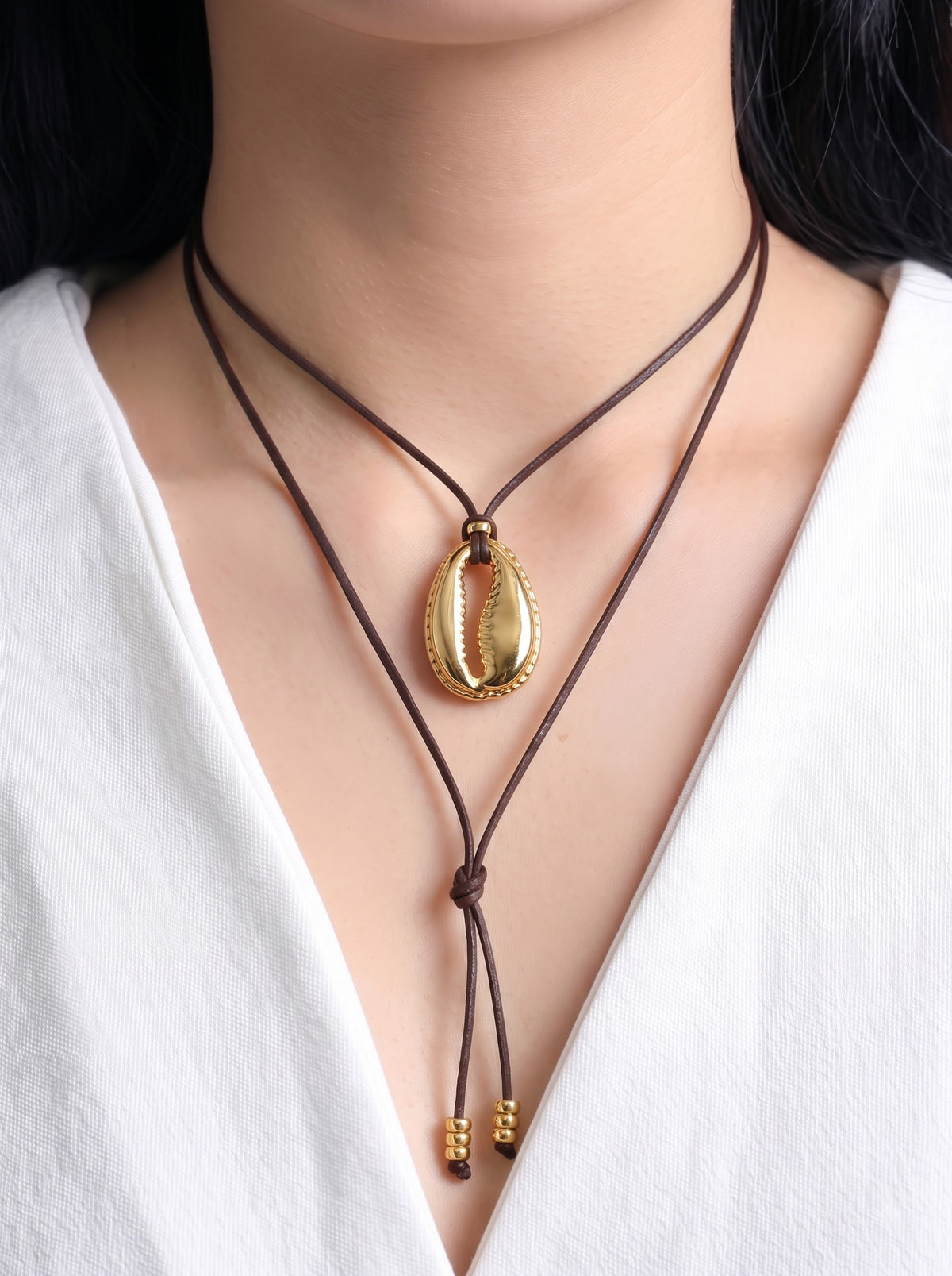 Sulliven Brown - 18K Gold Plated Necklace