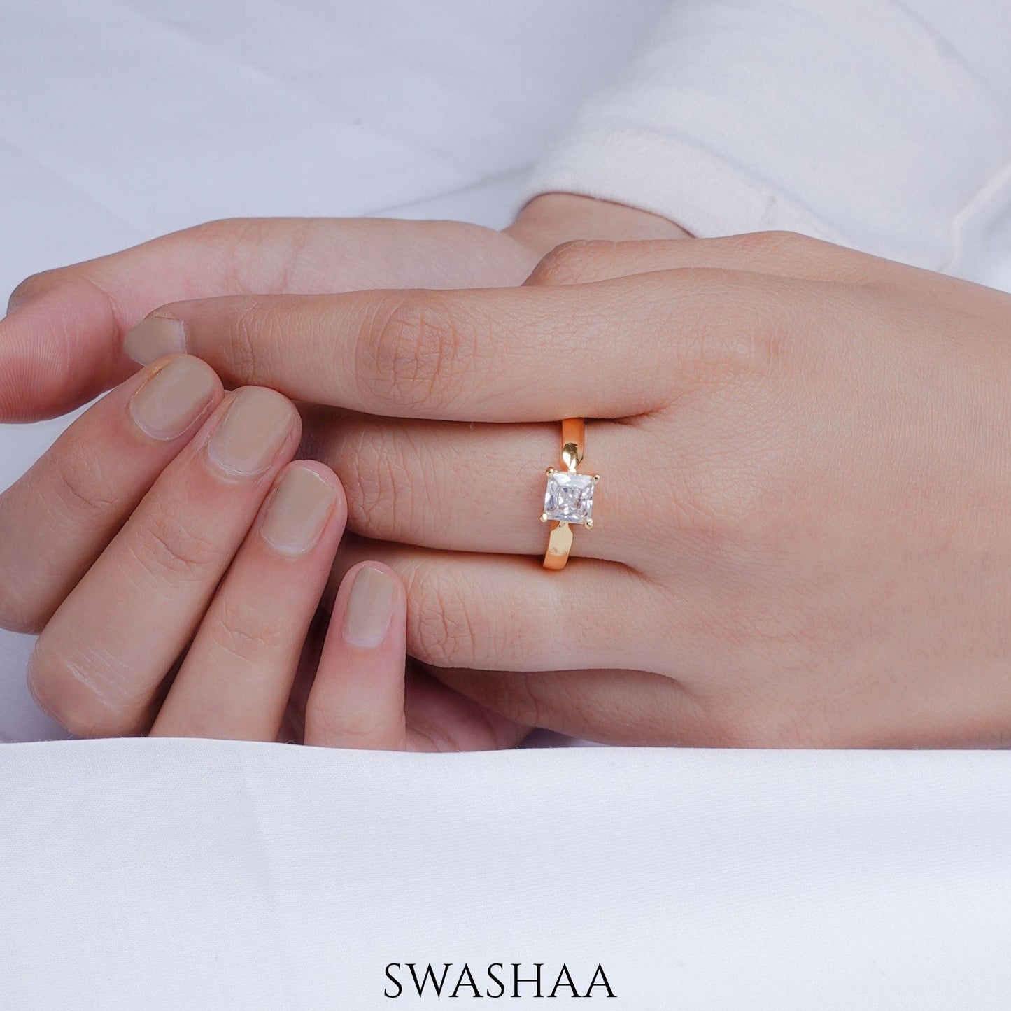 Tashi 18K Gold Plated Ring