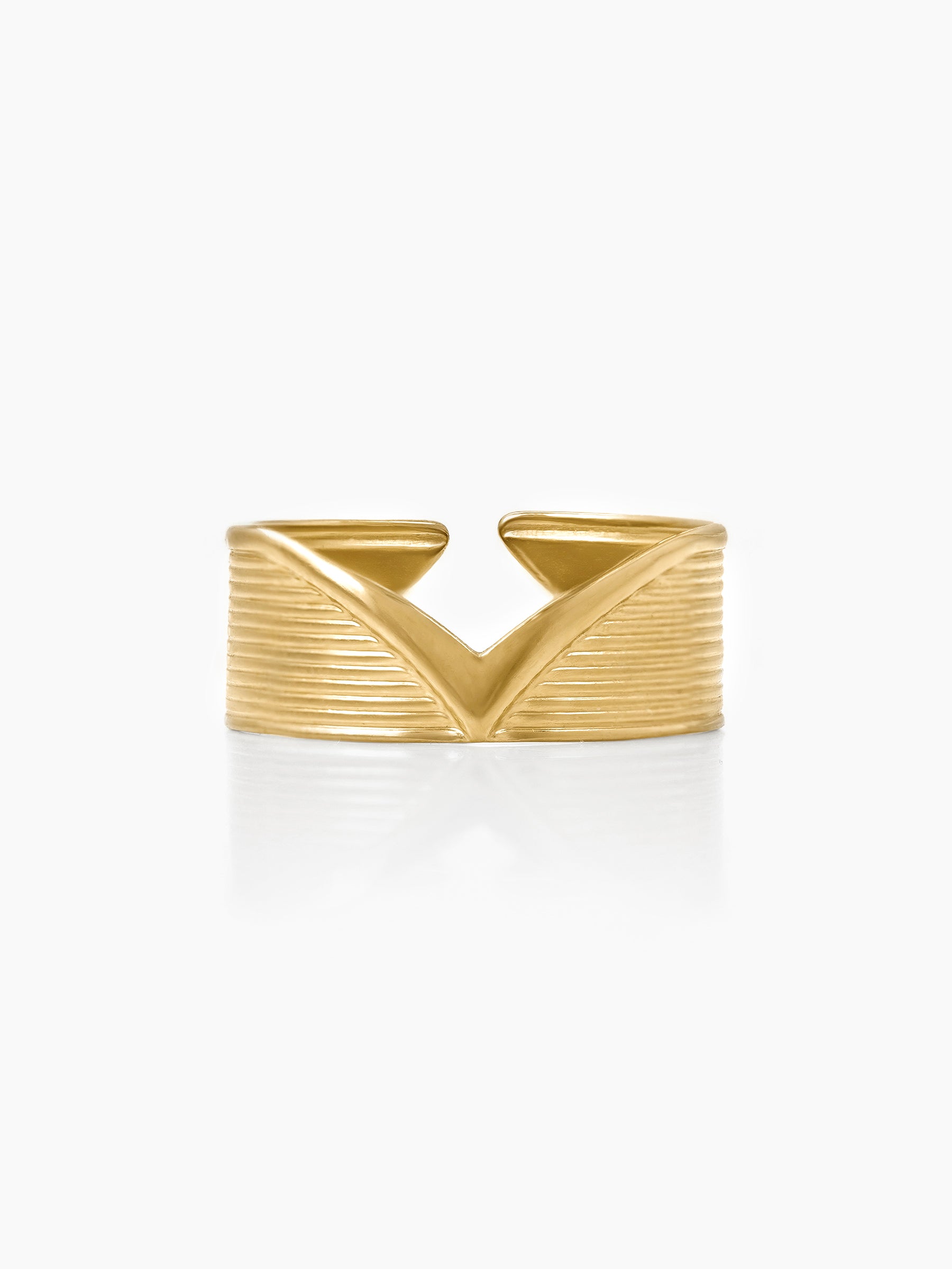 Terry 18K Gold Plated Ring - Swashaa