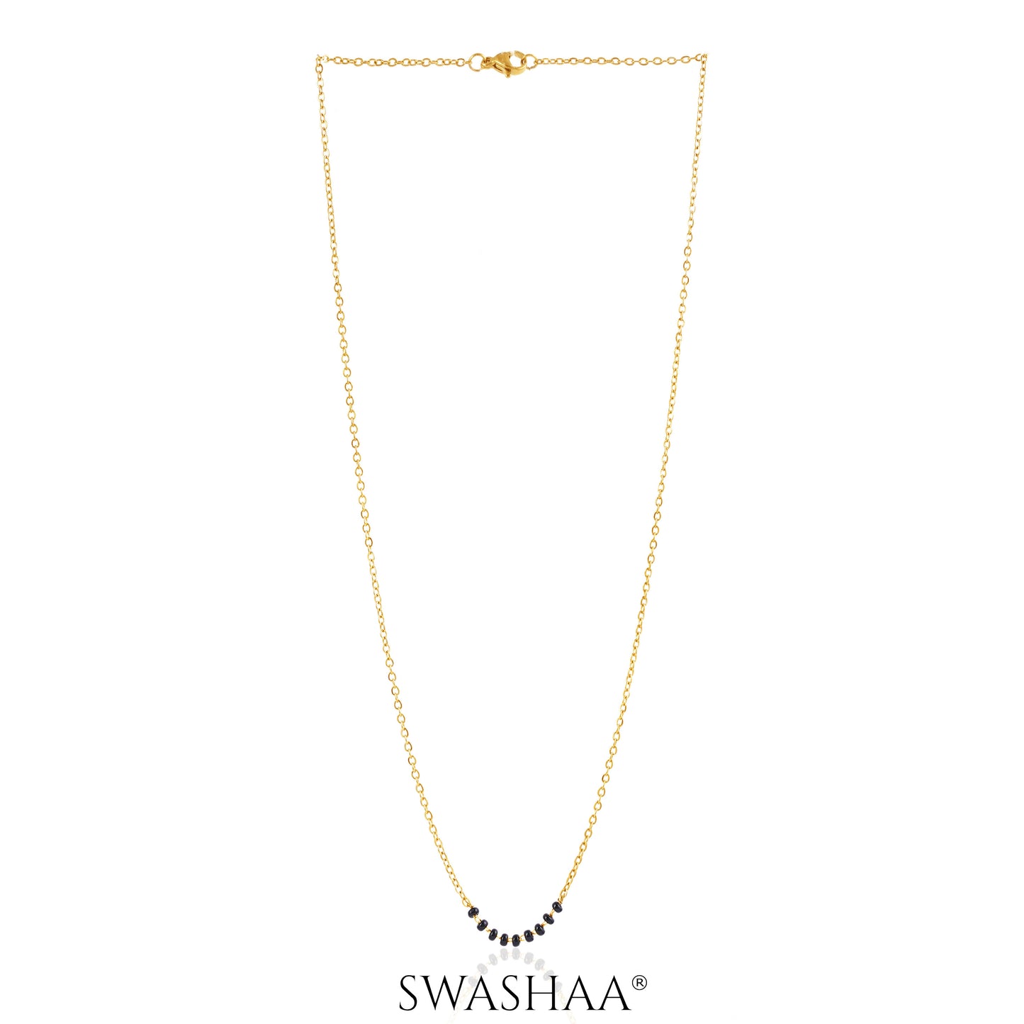 Tushita 18K Gold Plated Mangalsutra