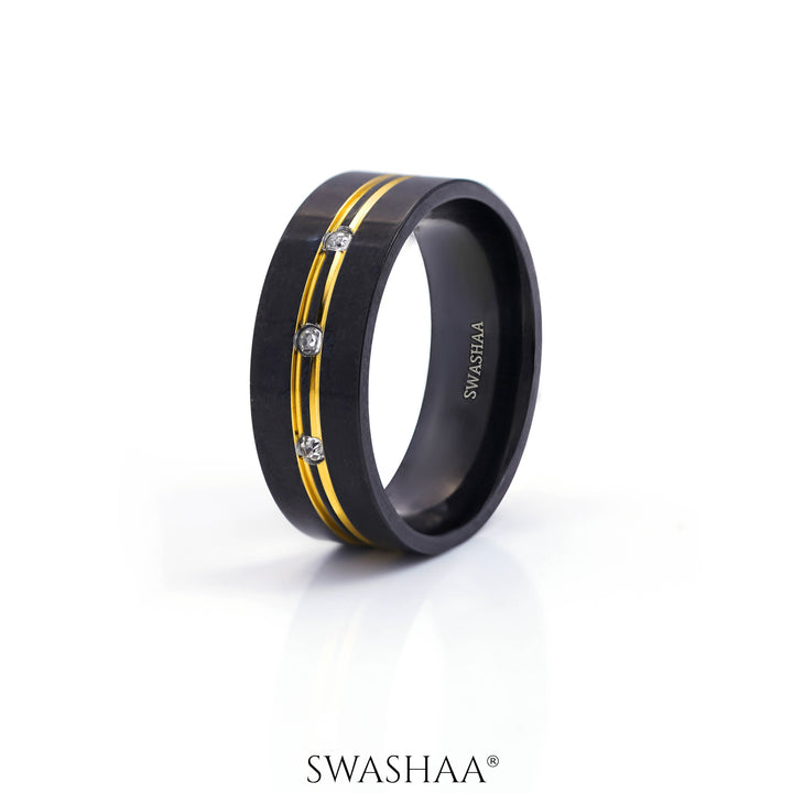 Valor Black Men's Ring